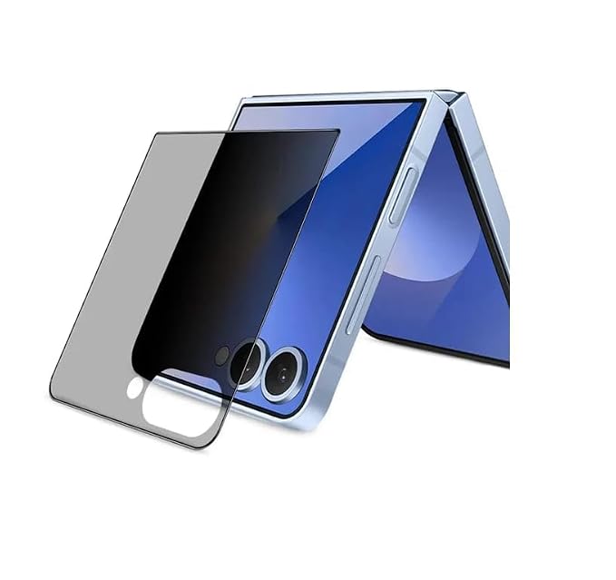 Samsung Galaxy Z Flip 8 Front Outer Screen Privacy Tempered Glass