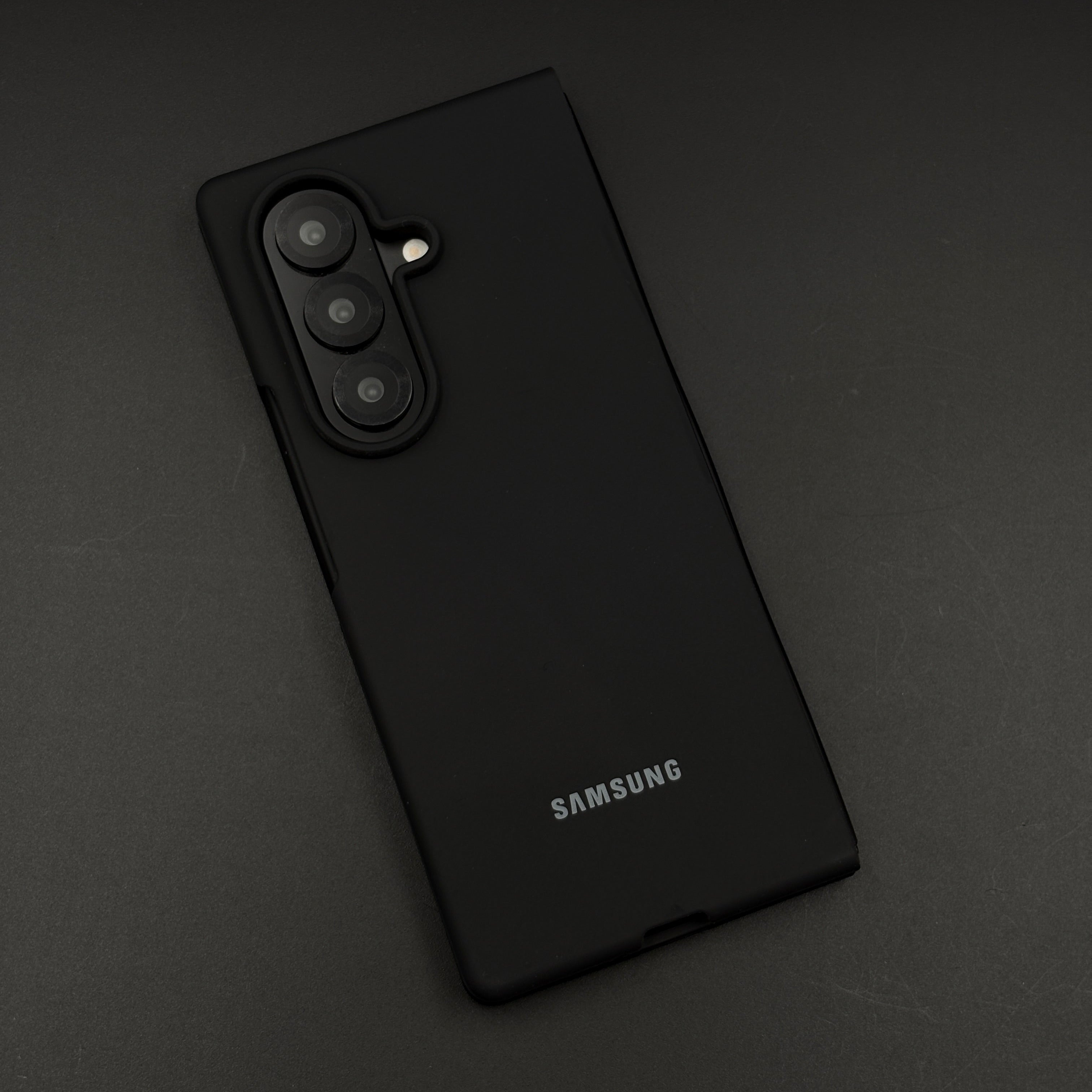 Silicone Case with Silk Feel for Samsung Galaxy Z Fold 6 | Velvet Inner Lining