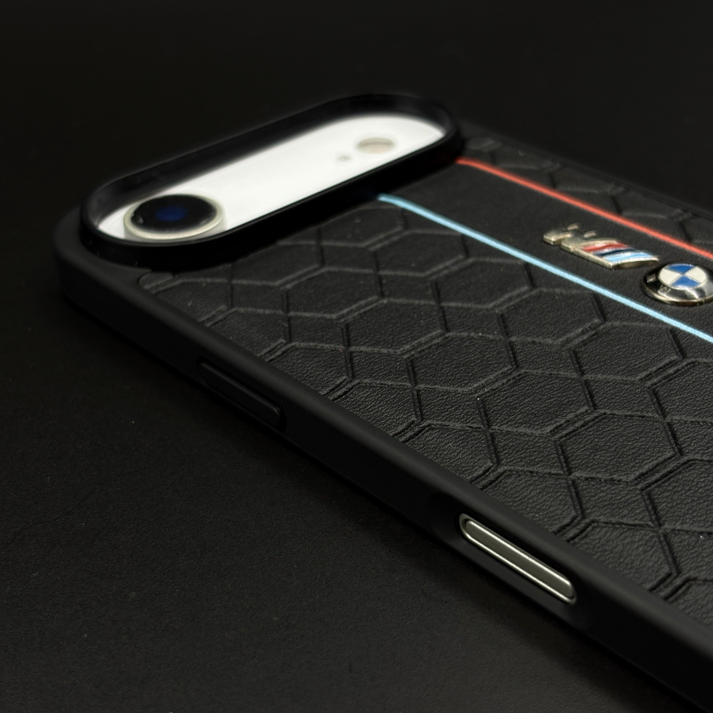 Performance M Sport Honeycomb Phone Case Cover for iPhone 17 Air | Racing Stripe Edition