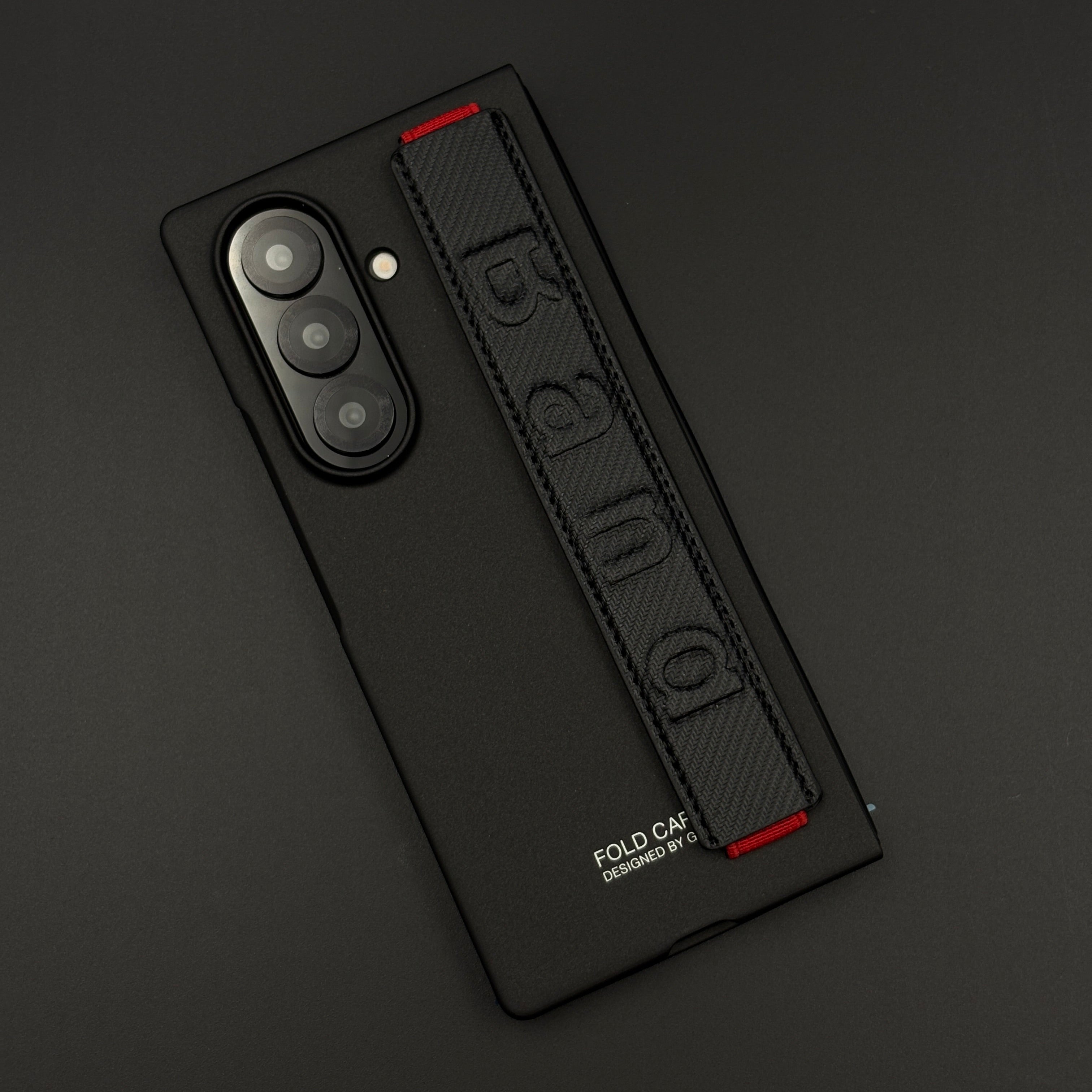 Ultra Thin Wristband Phone Case Cover for Samsung Galaxy Z Fold 7 | Minimalist Grip Edition