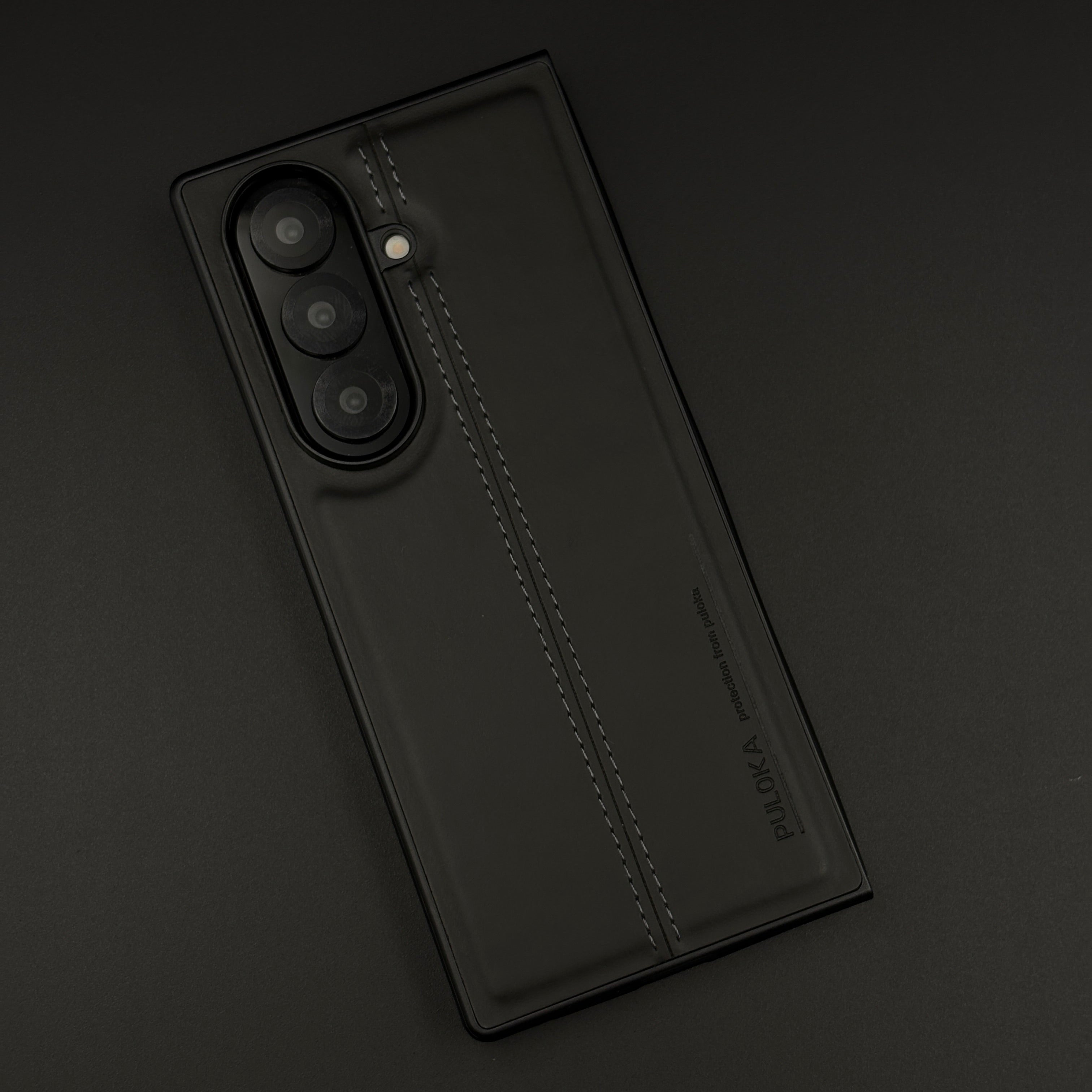 Stitched Leather Case for Samsung Galaxy Z Fold 7 | Premium Handcrafted Vintage Edition