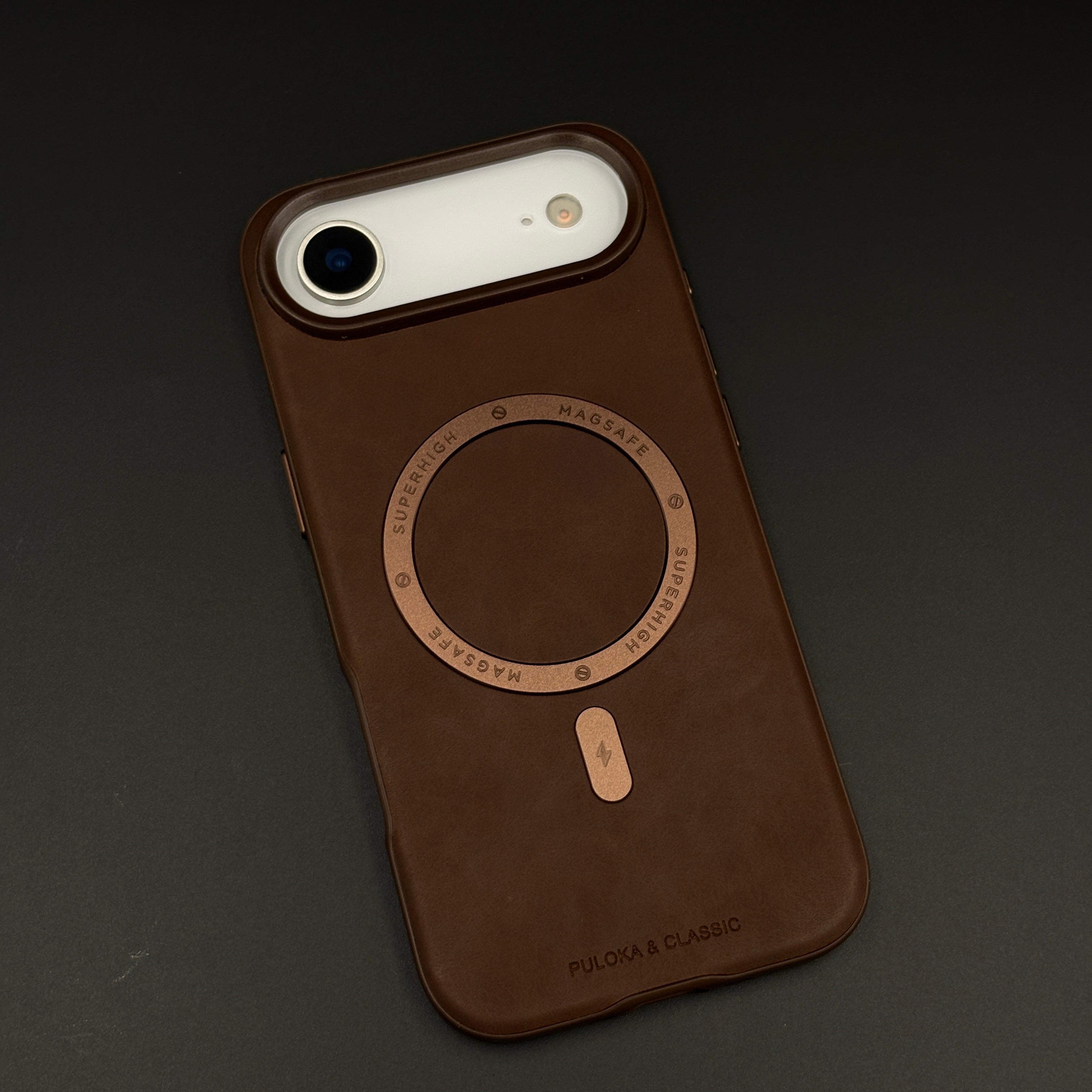 Luxury Leather MagSafe Phone Case Cover for iPhone 17 Air