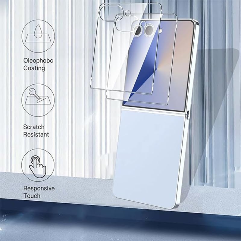 Samsung Galaxy Z Flip 8 Front Outer Screen Protective Tempered Glass