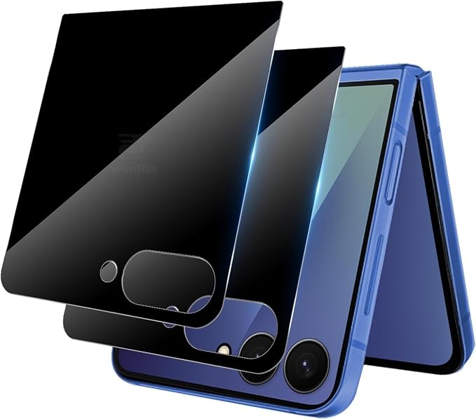 Samsung Galaxy Z Flip 8 Front Outer Screen Privacy Tempered Glass