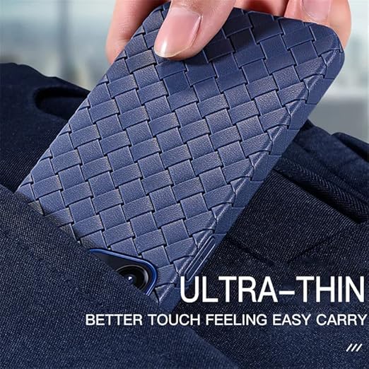 iPhone Luxury Weave Pattern Ultra Thin Light Weight Matte Case