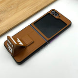 Samsung Galaxy Z Flip 5 Leather Band Strap Case Cover