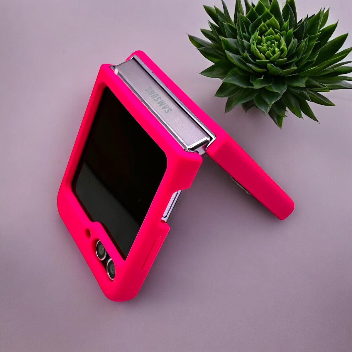 Neon Series Silicone Case for Samsung Galaxy Z Flip 6 | Microfiber Lining | Soft Silk Feel