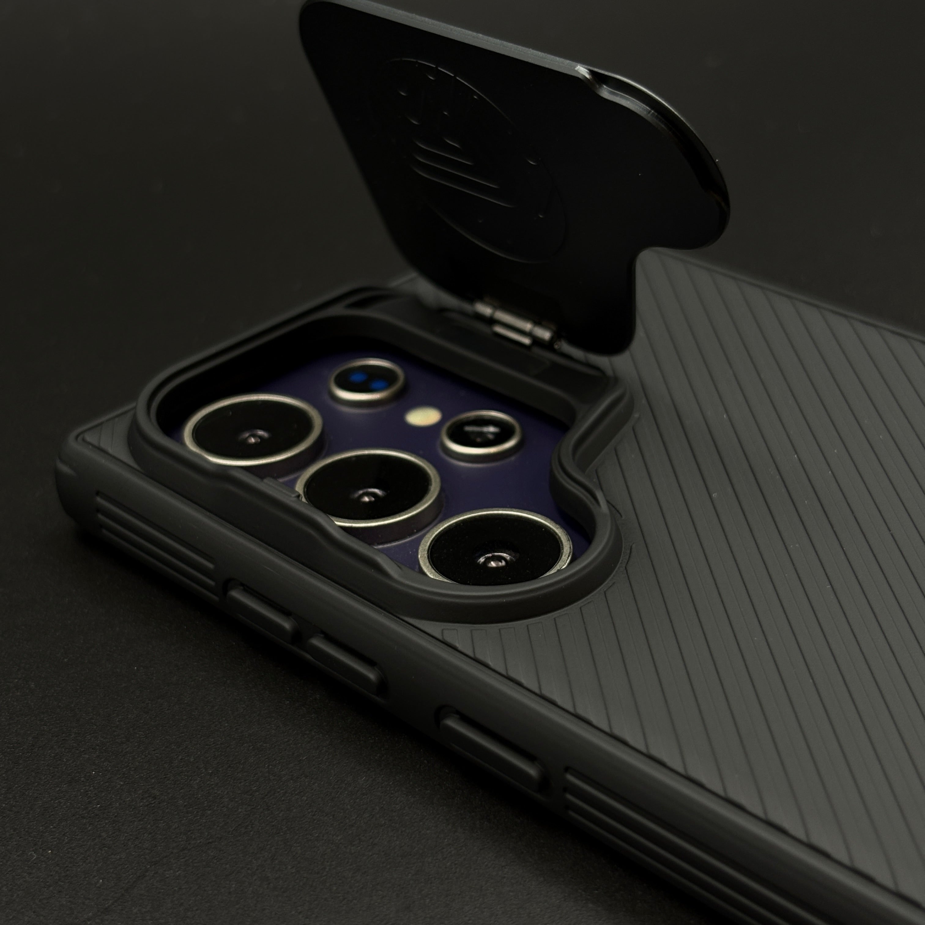 Prop Camshield Case for Samsung Galaxy S24 Ultra | Camera Protection Cover & Kickstand