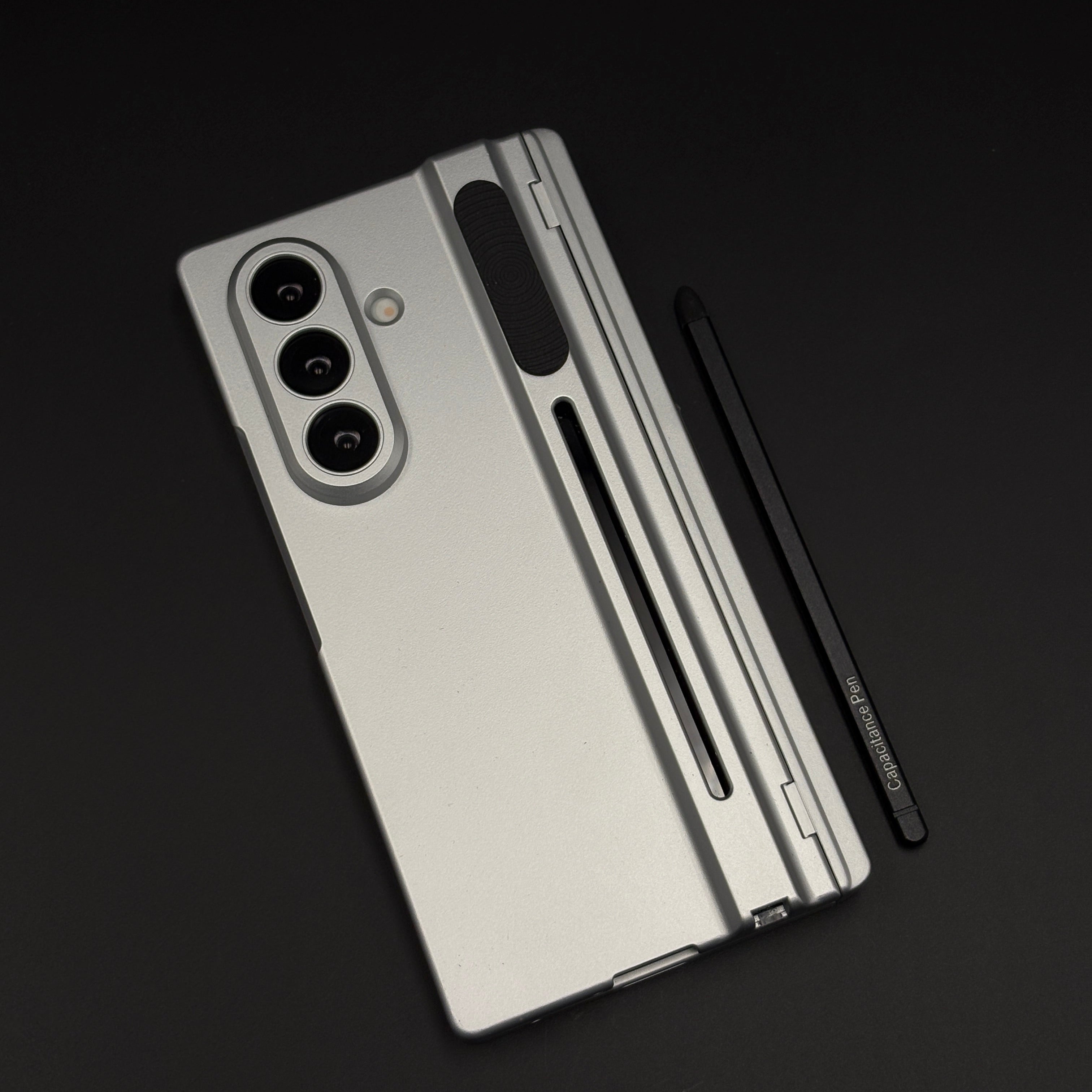 Hinge Protector Case Front Screen Guard & S Pen with Slot for Samsung Galaxy Z Fold 7