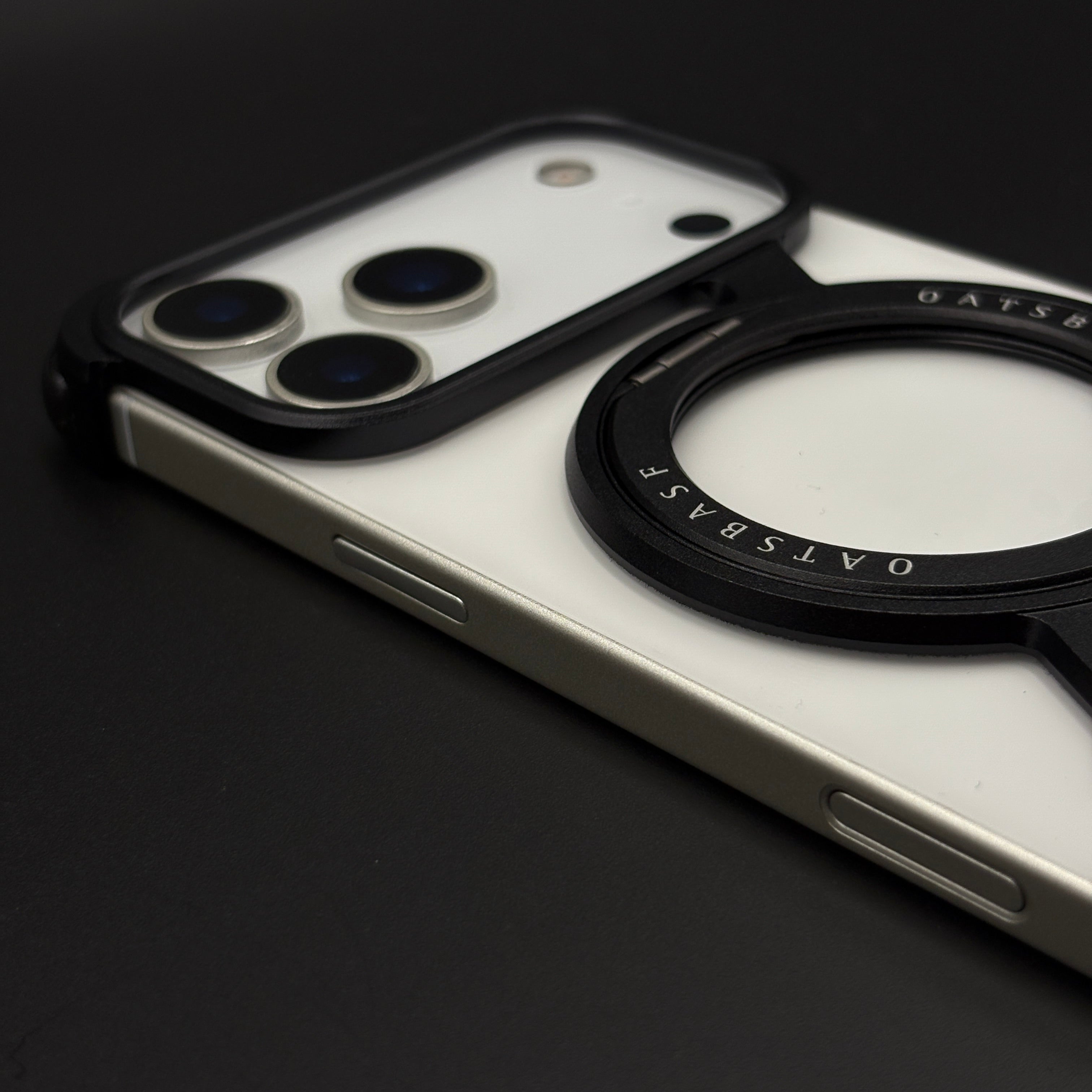 Z Bracket 360 Rotating MagSafe Phone Case Cover for iPhone 17 Series | Metal Frameless Edition