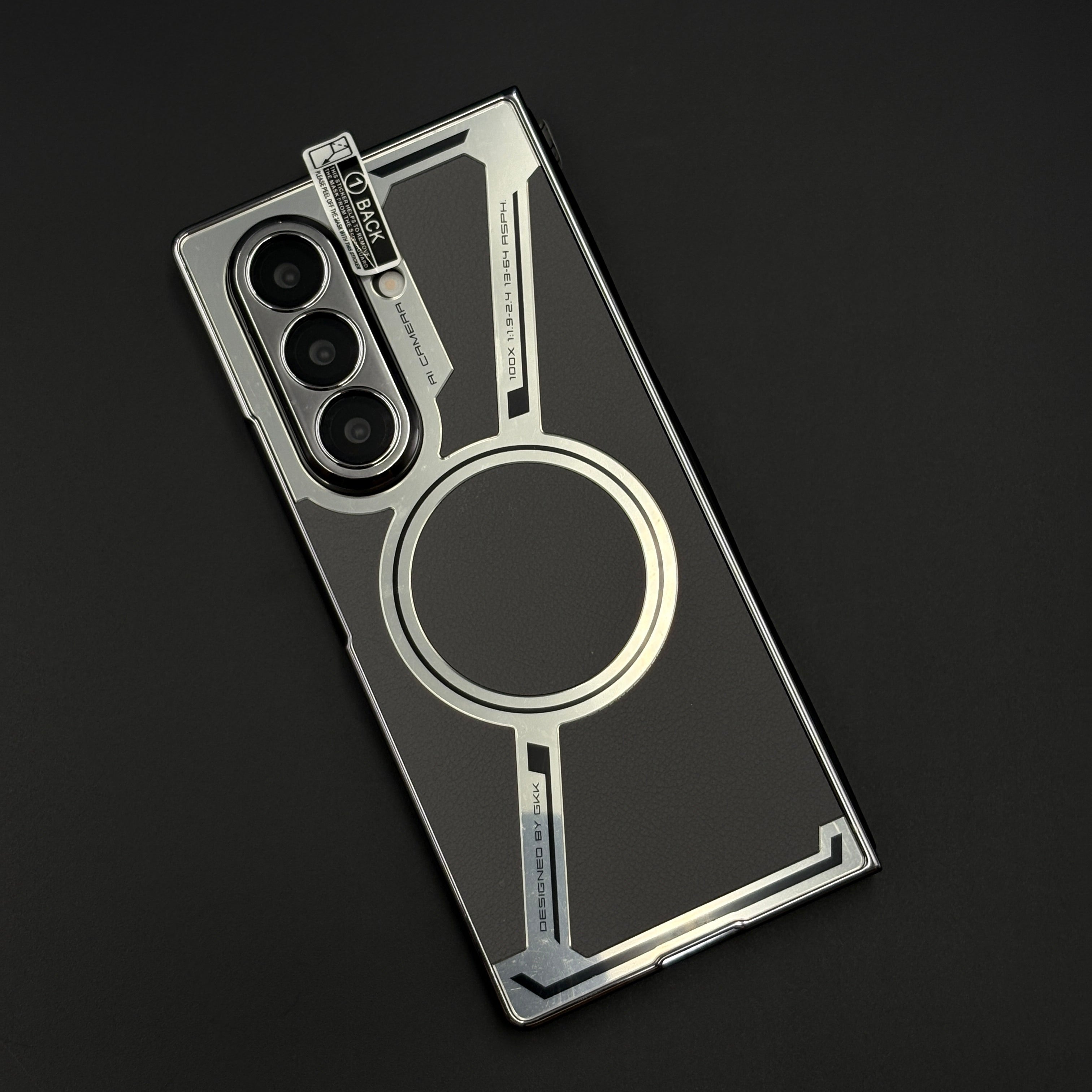 Samsung Galaxy Z Fold 6 Luxury Electroplated Magnetic Magsafe Case