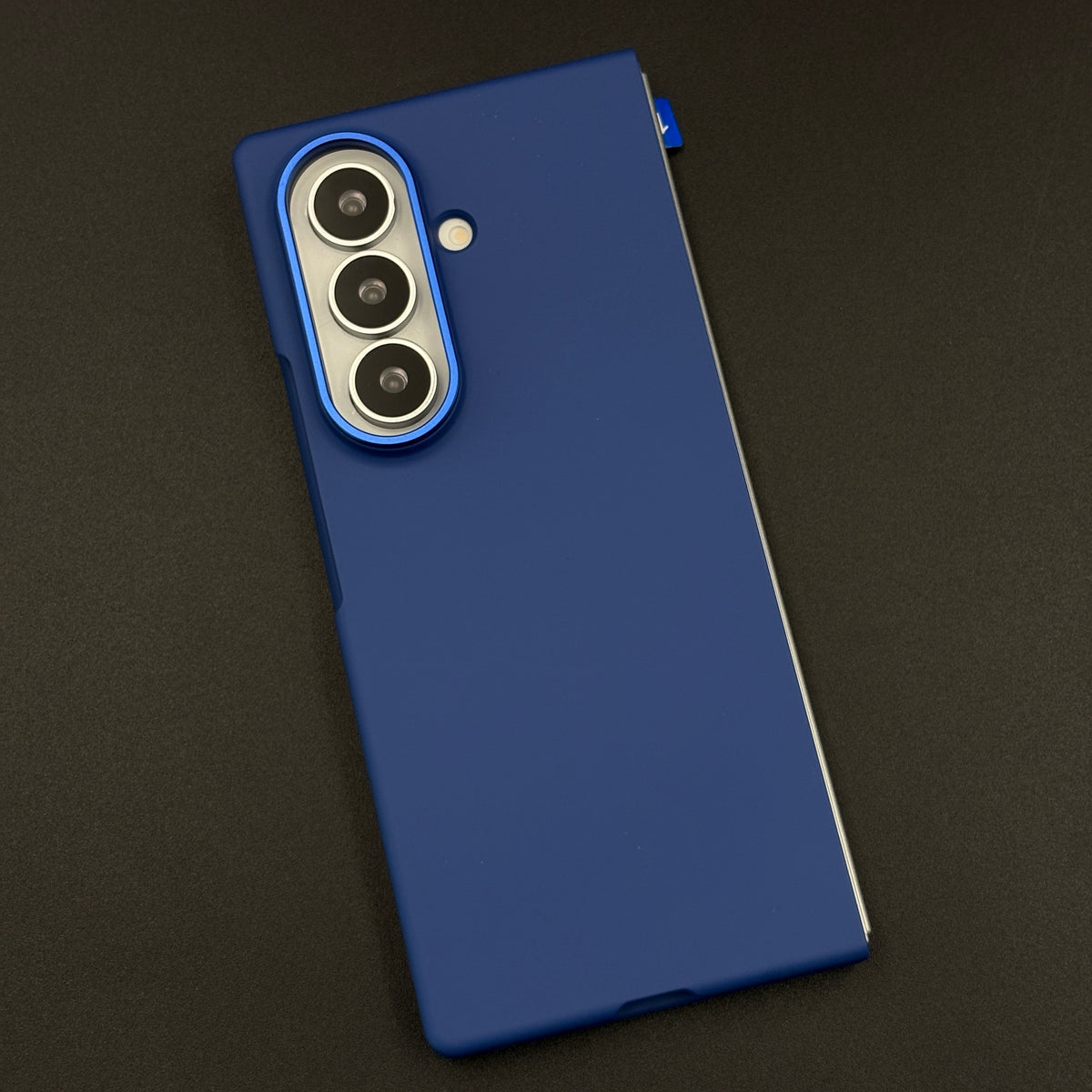 Silk-Touch Silicone Protective Case for Samsung Galaxy Z Fold 8 Ultra with Microfiber Lining & Front Screen Guard