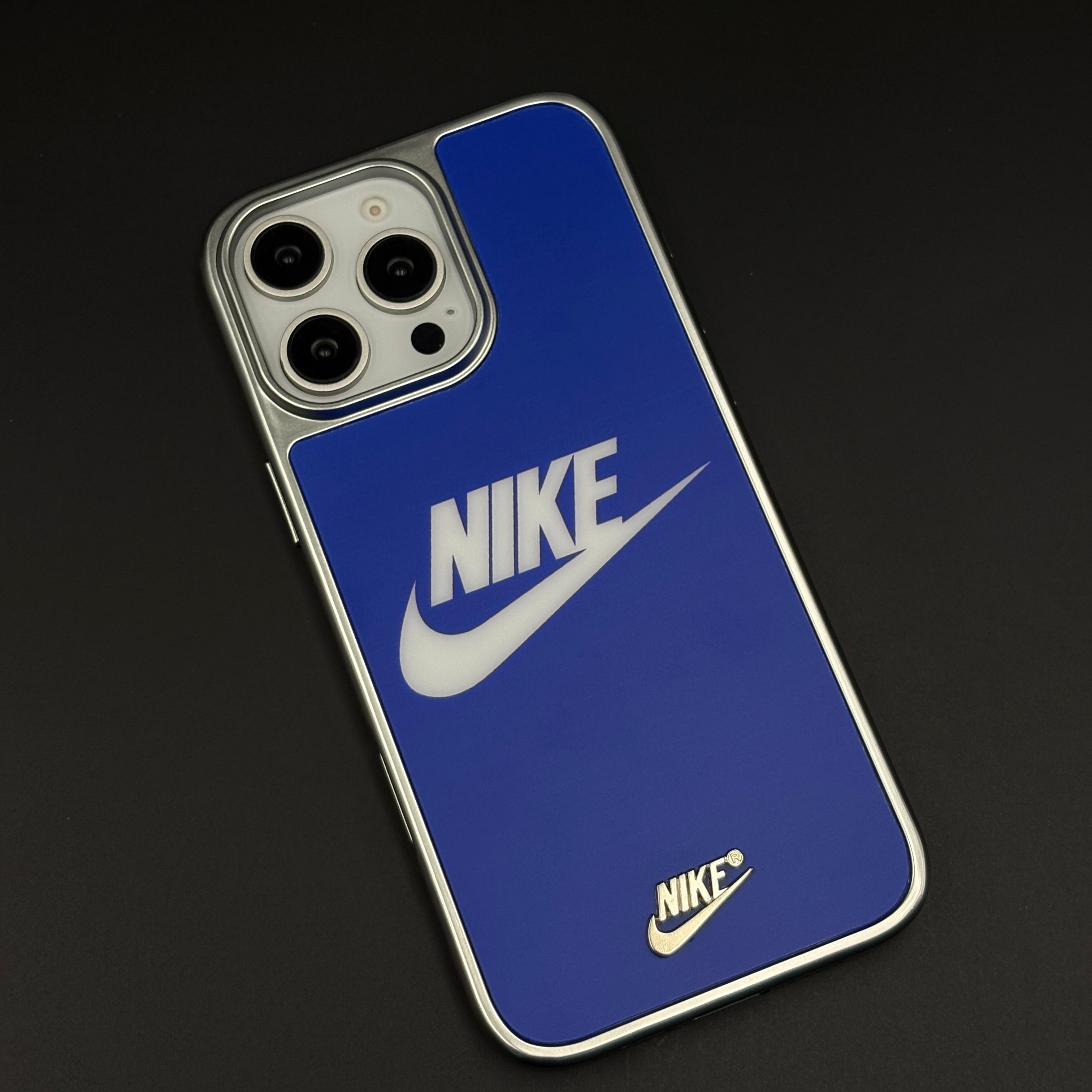 Premium Sport Brand Blue Just Do It Case for iPhone | Sleek Back Cover