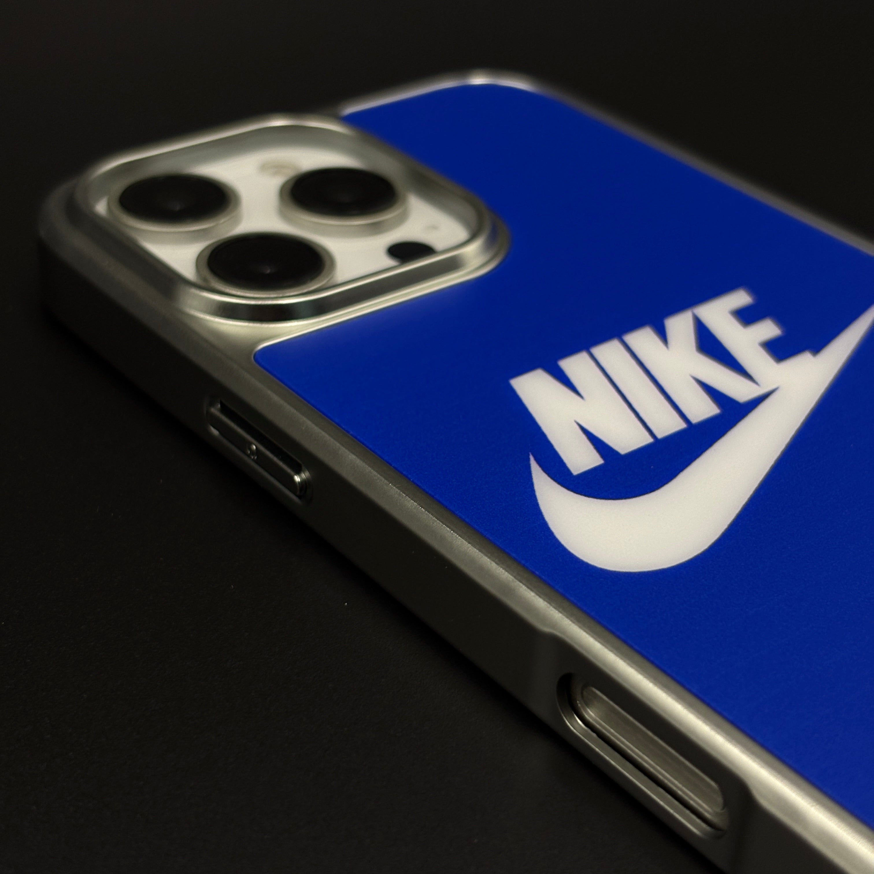 Premium Sport Brand Blue Just Do It Case for iPhone | Sleek Back Cover