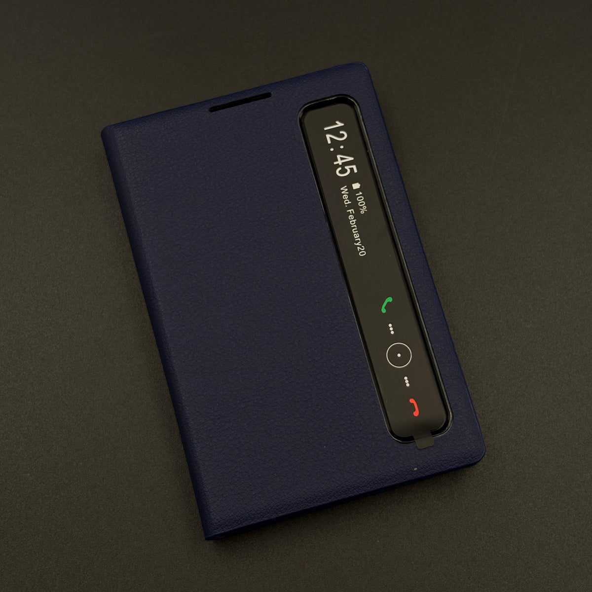Smart-View Interactive Display Flip Leather Case Cover for Samsung Galaxy Z Fold 8