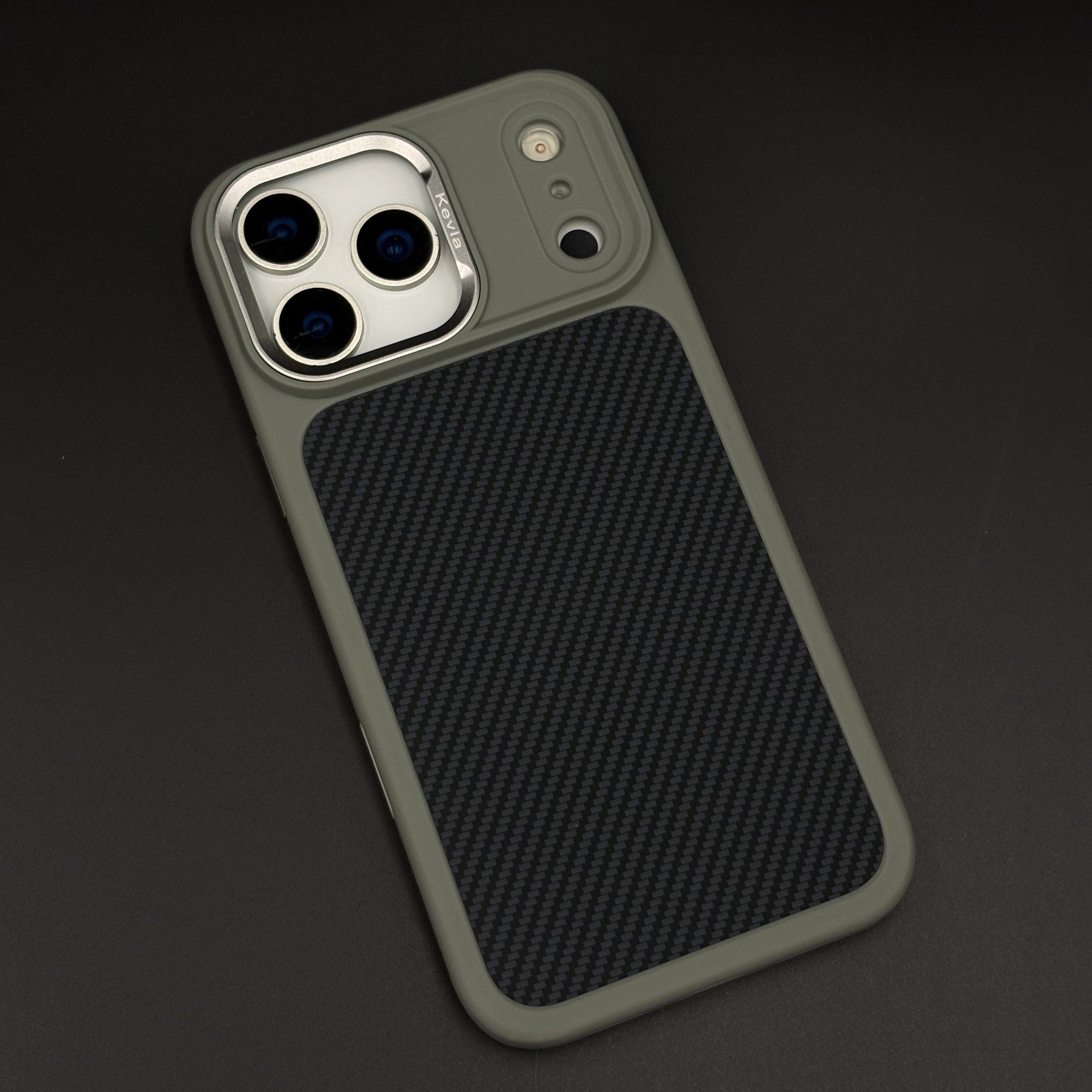 Stealth Armor Hidden MagSafe Carbon Mobile Case Cover for iPhone 17 Series