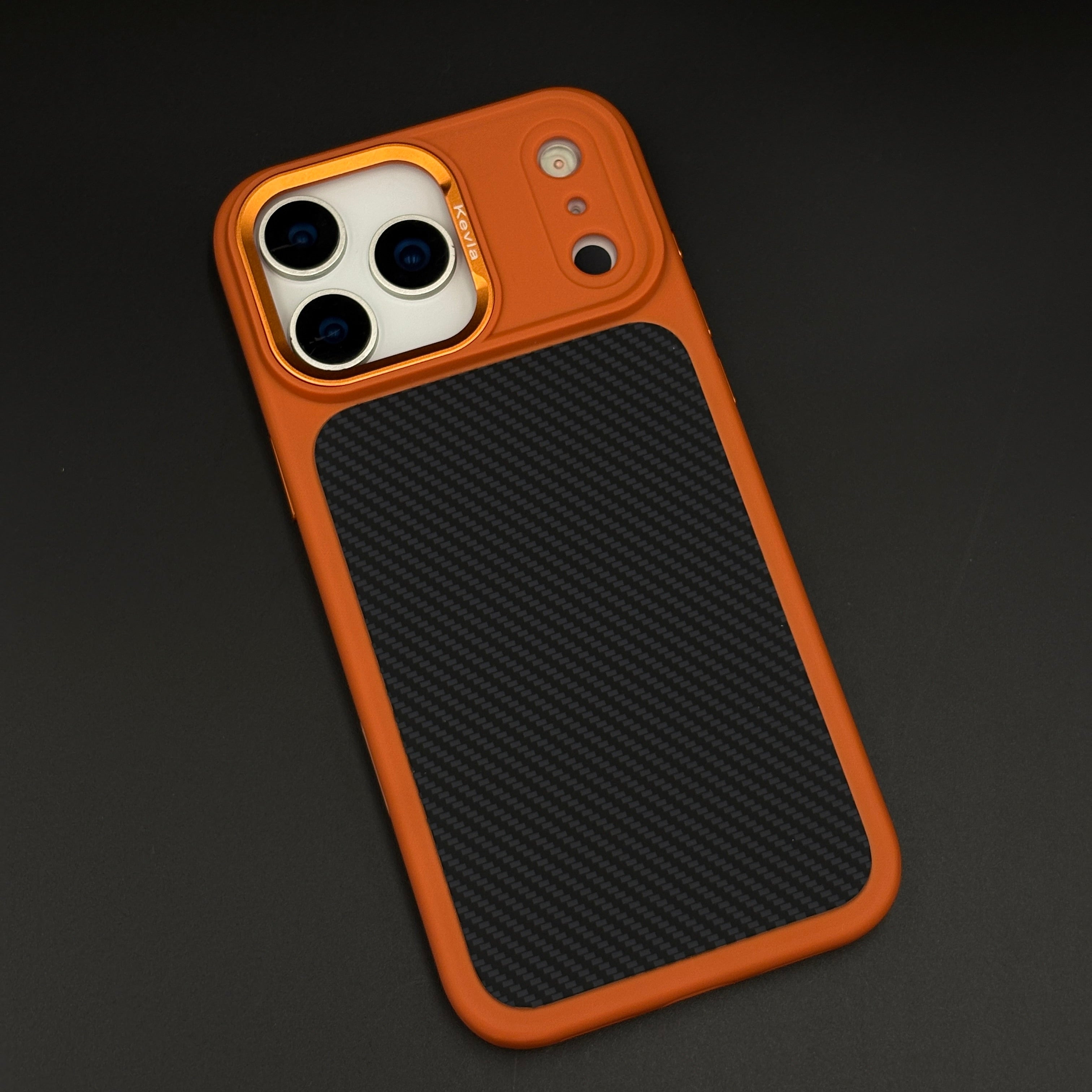 Stealth Armor Hidden MagSafe Carbon Mobile Case Cover for iPhone 17 Series