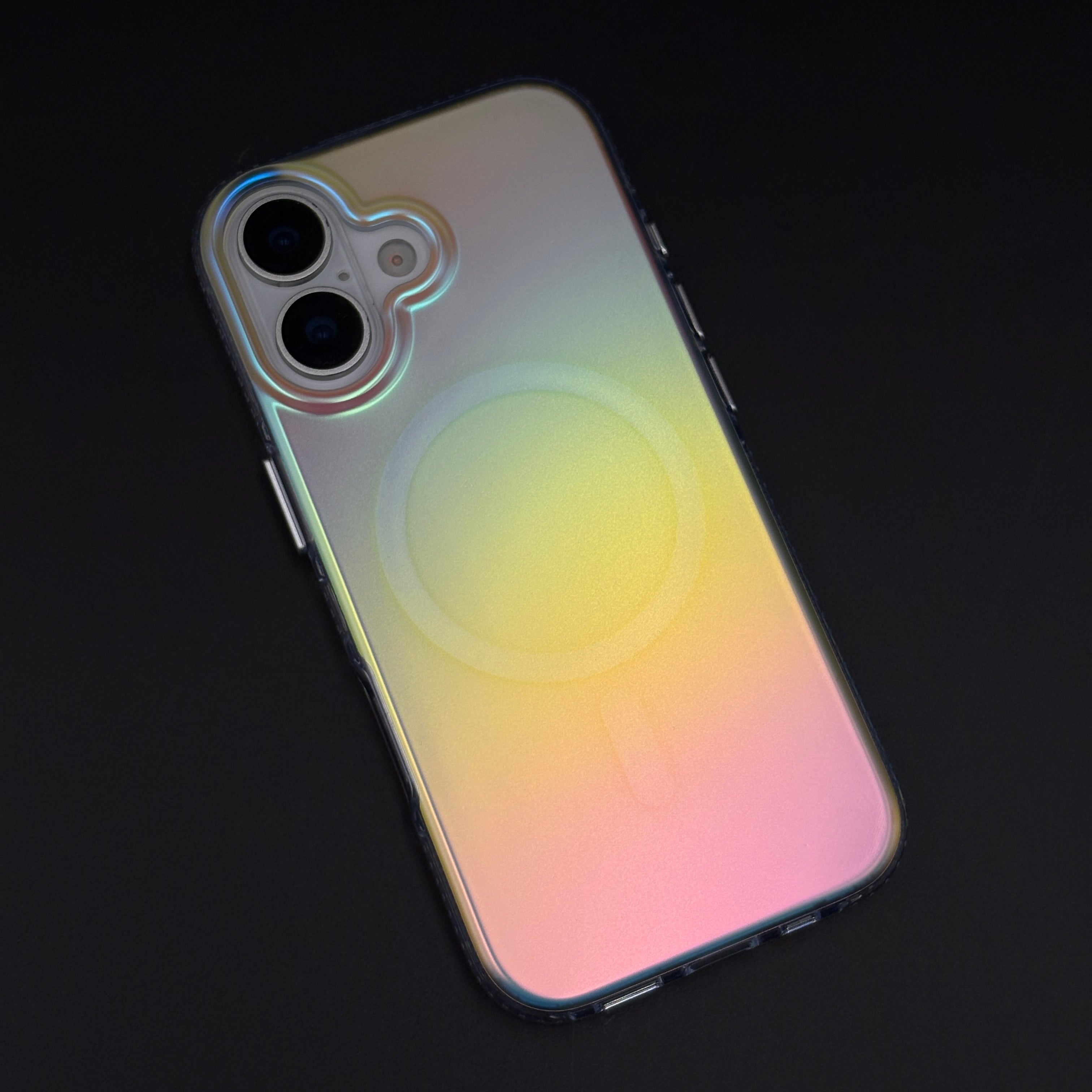 Holographic Aurora MagSafe Mobile Case Cover for iPhone 17