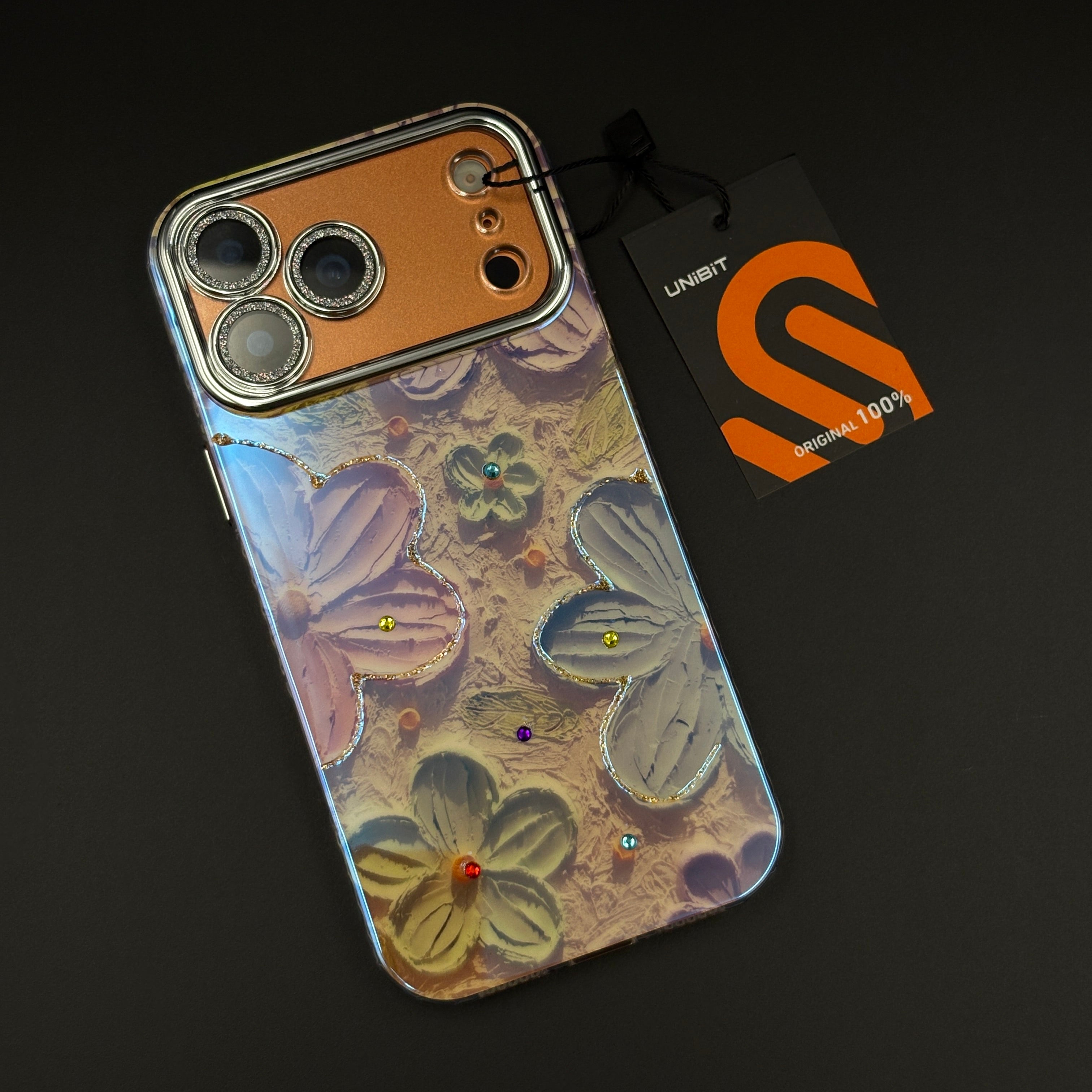 Pastel Floral Fantasy Phone Case Cover for iPhone 17 Series | Artistic Flower