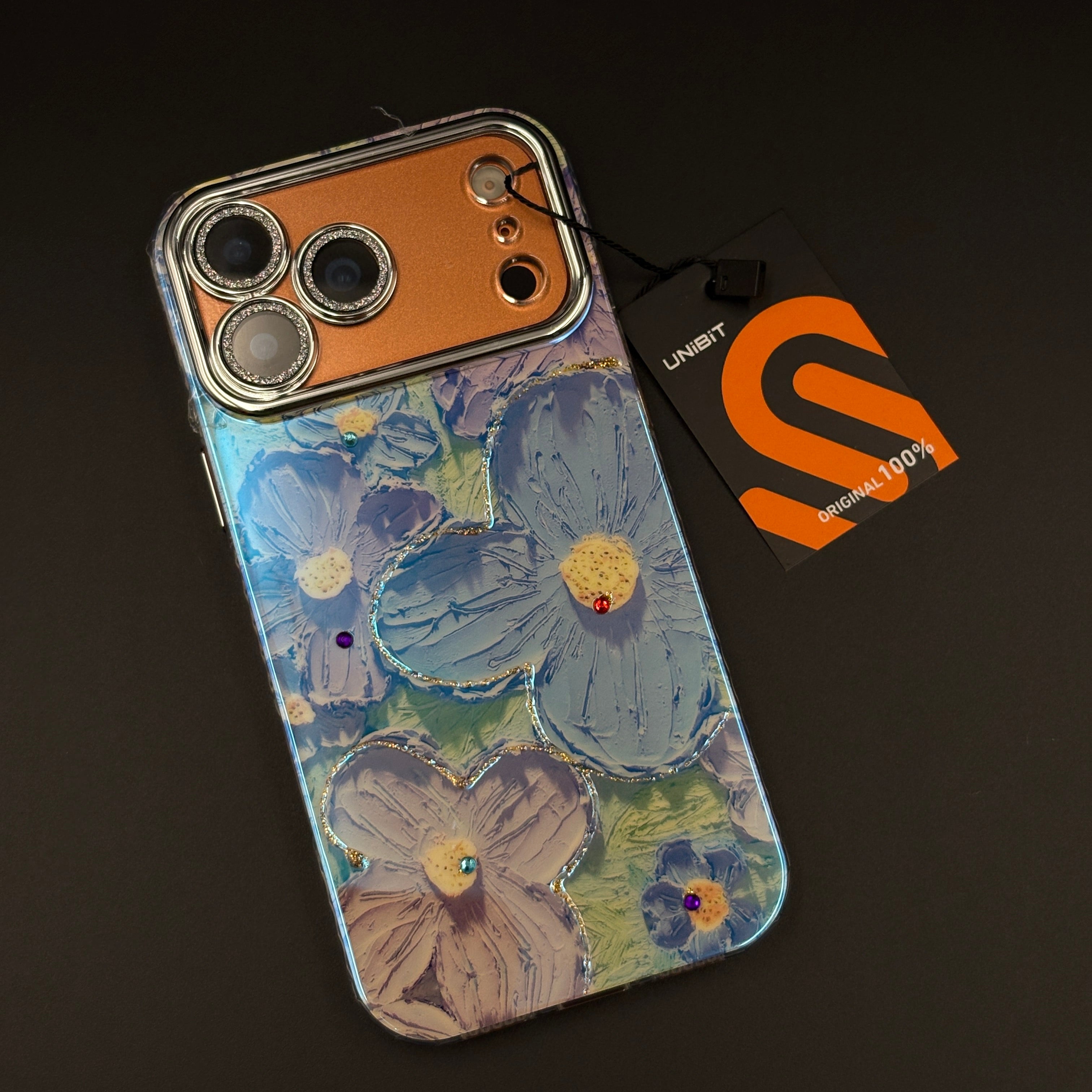 Pastel Floral Fantasy Phone Case Cover for iPhone 17 Series | Artistic Flower