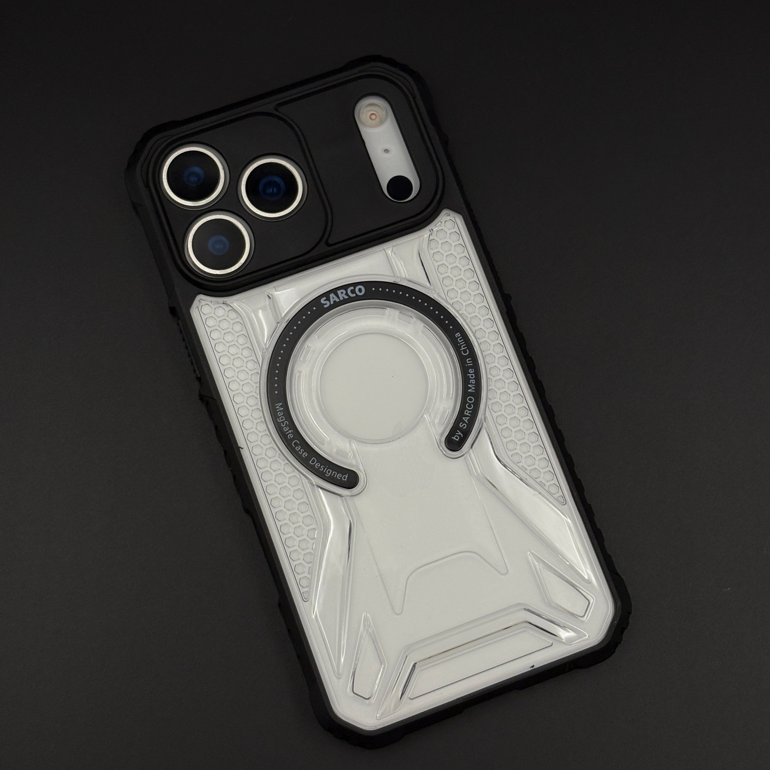 Military Protective Reinforced Armor Grade MagSafe Phone Case Cover for iPhone 17 Series | Impact-Proof Clear Shield