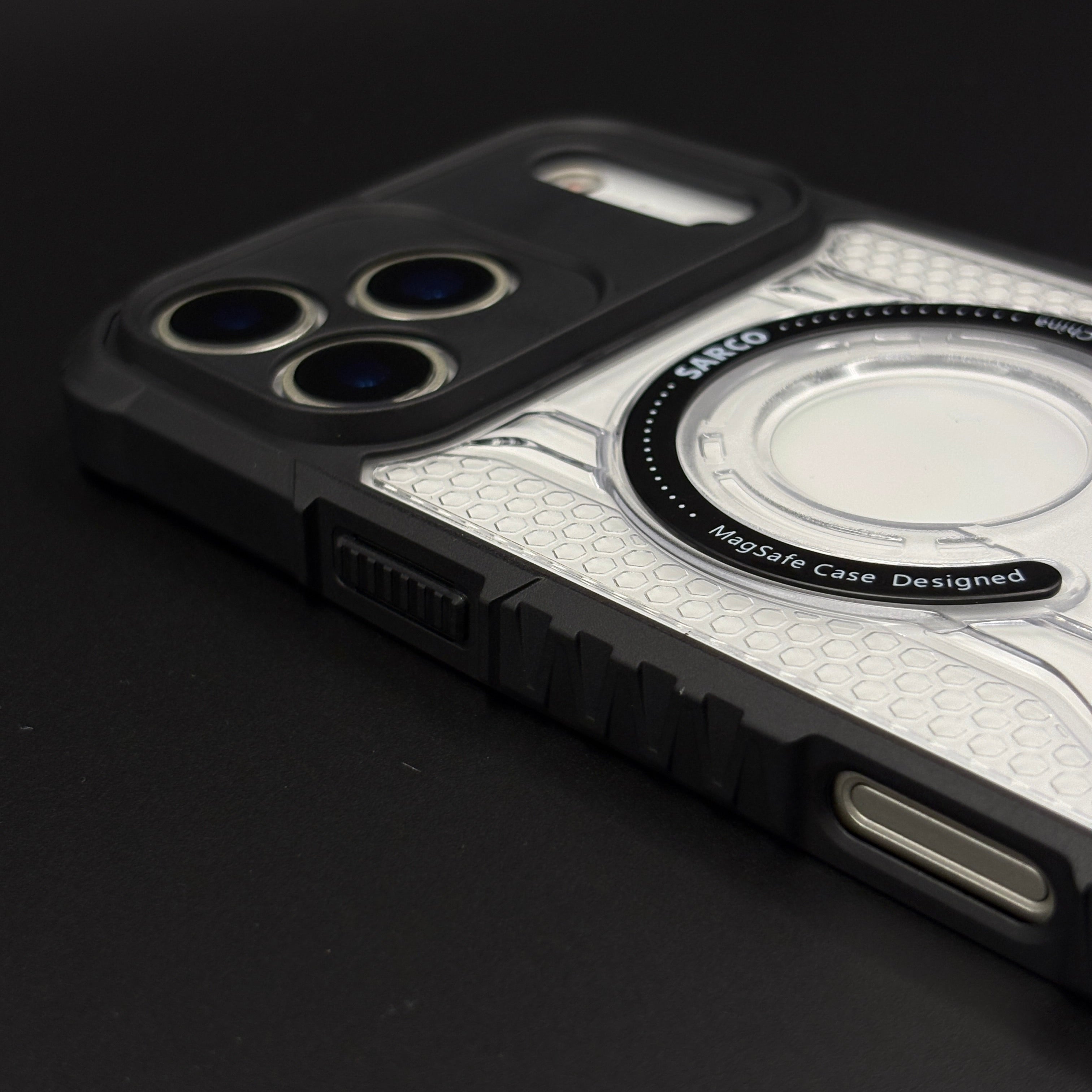 Military Protective Reinforced Armor Grade MagSafe Phone Case Cover for iPhone 17 Series | Impact-Proof Clear Shield