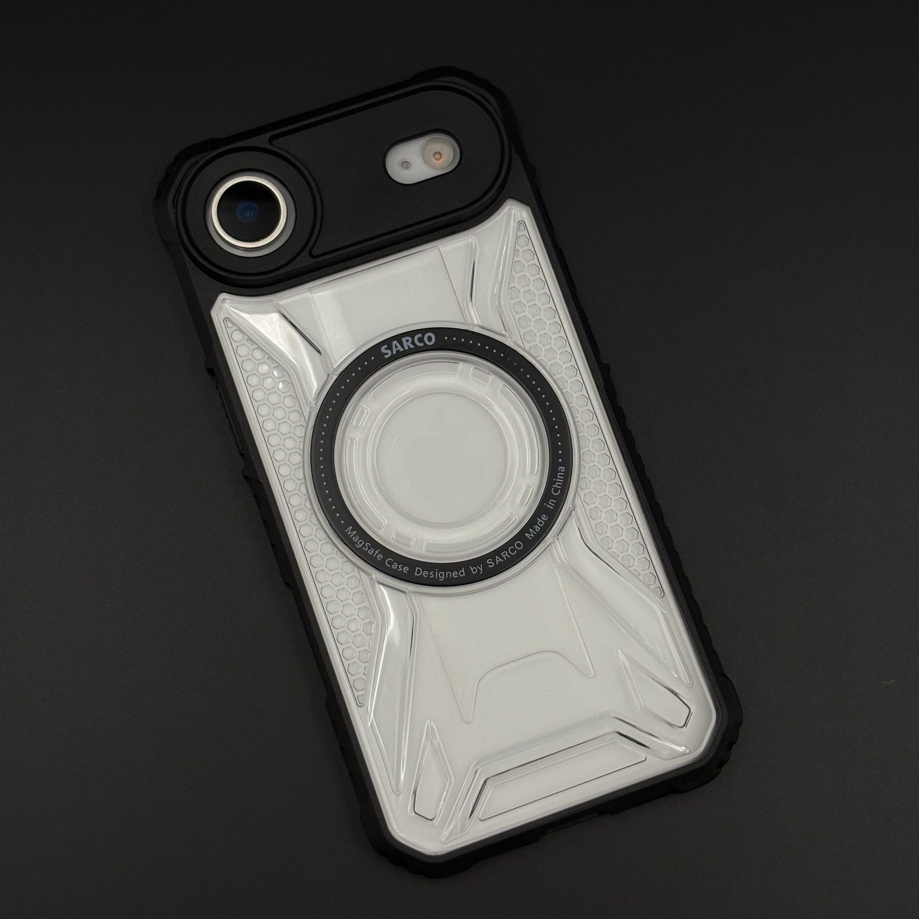 Military Protective Reinforced Armor Grade MagSafe Phone Case Cover for iPhone 17 Air | Impact-Proof Clear Shield