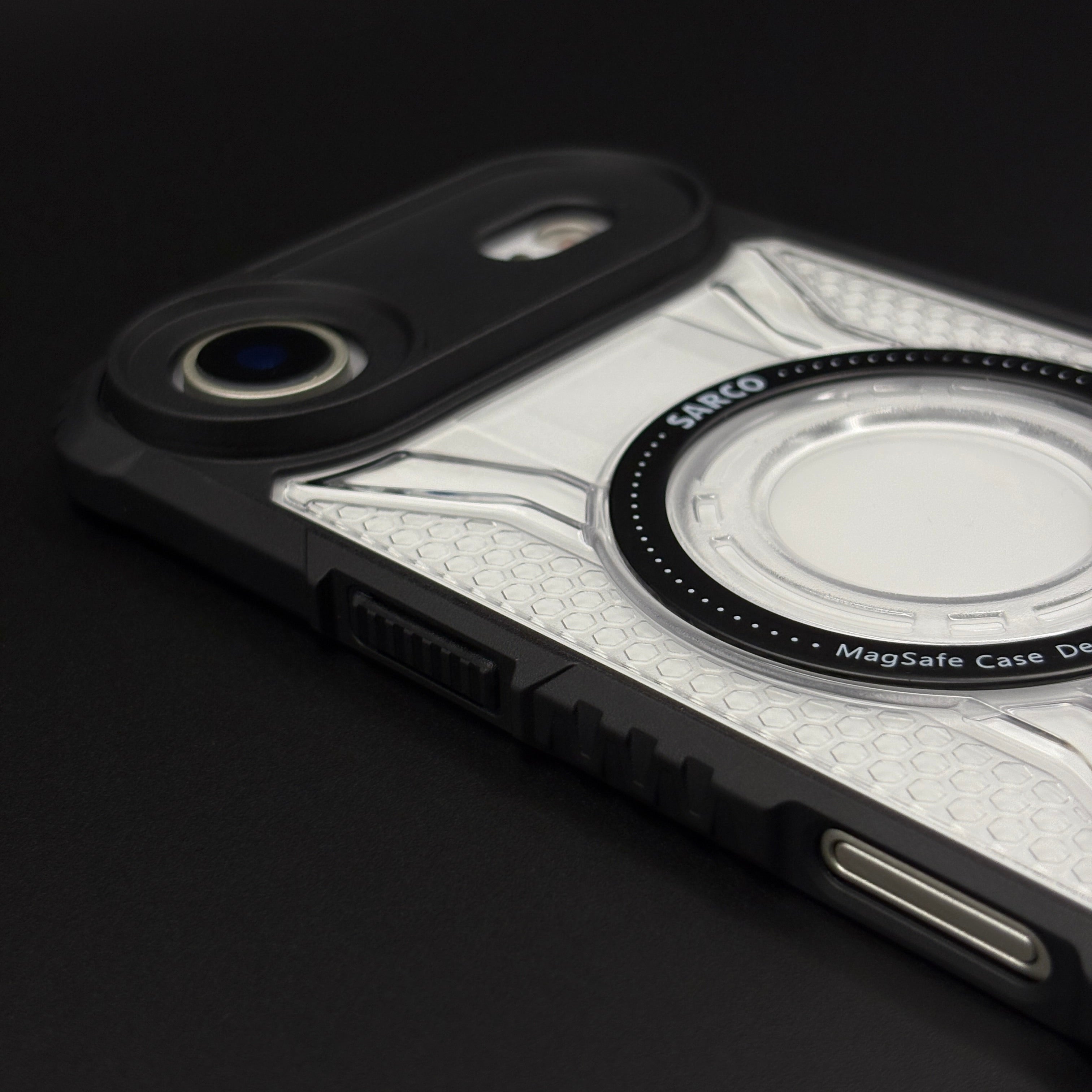 Military Protective Reinforced Armor Grade MagSafe Phone Case Cover for iPhone 17 Air | Impact-Proof Clear Shield