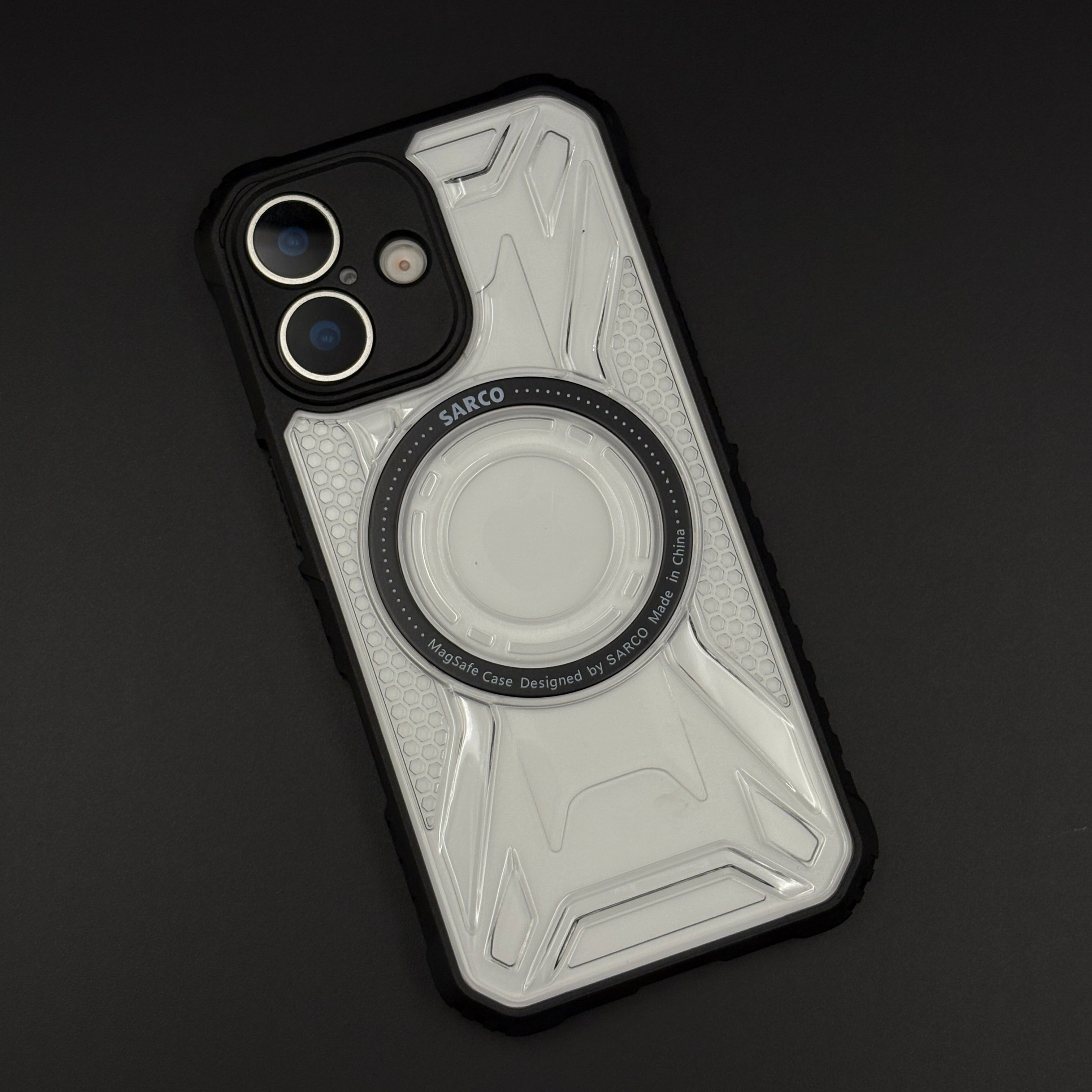 Military Protective Reinforced Armor Grade MagSafe Phone Case Cover for iPhone 17 | Impact-Proof Clear Shield