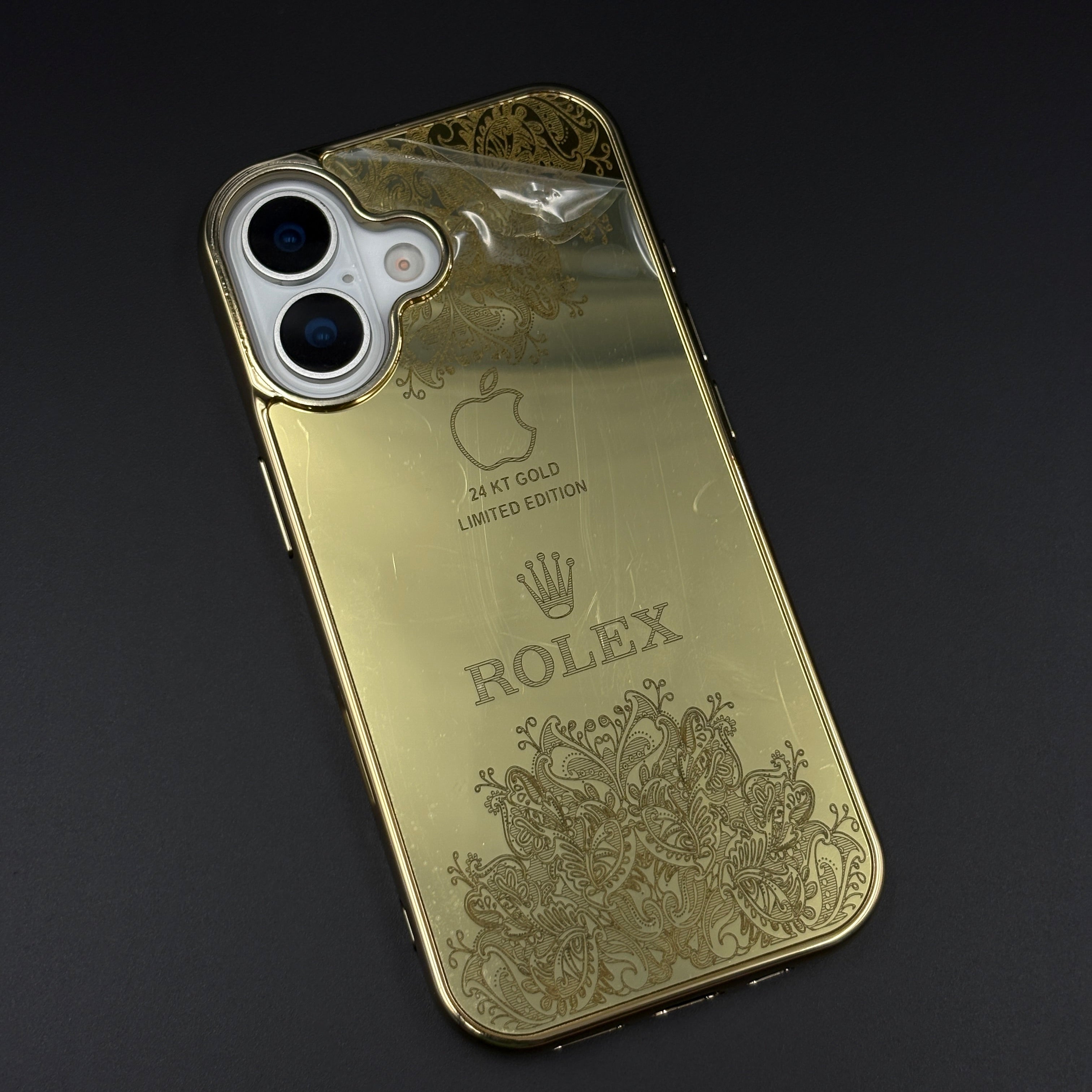 Handcrafted 24K Gold Plated Case for iPhone 17 | Luxury Limited Edition Cover