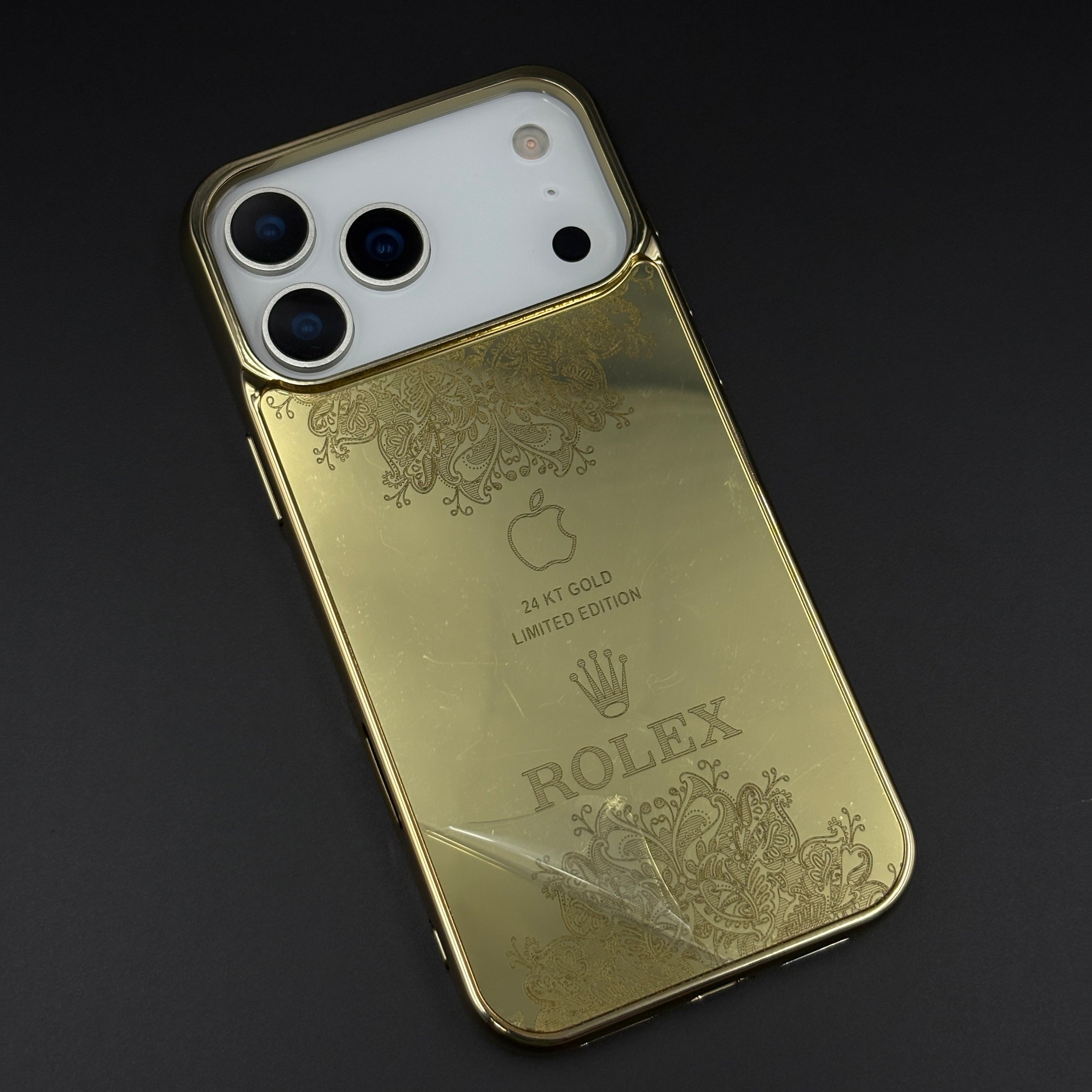 Handcrafted 24K Gold Plated Case for iPhone 17 Series | Luxury Limited Edition Cover