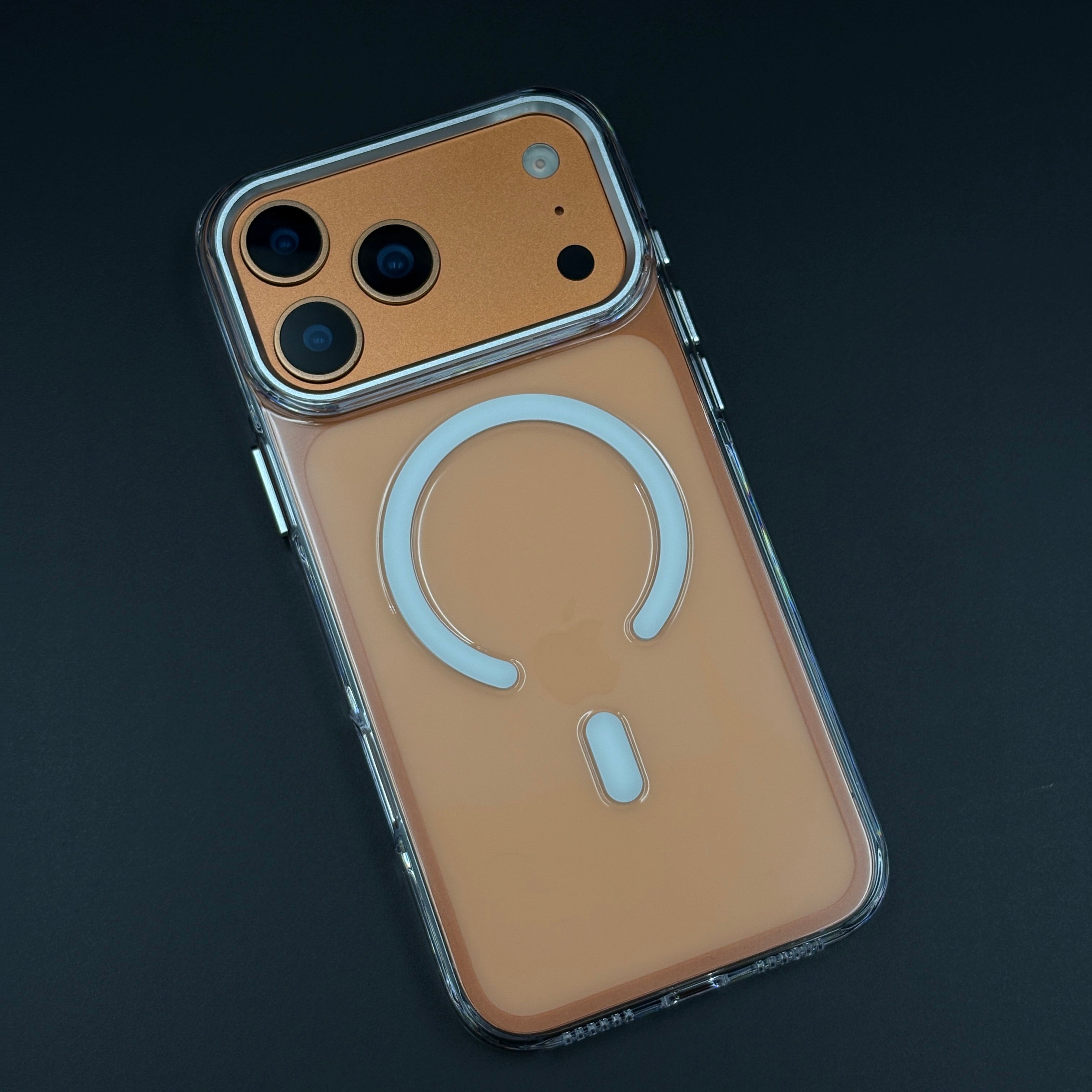 Non Yellowing Clear MagSafe Phone Case Cover Metal Camera Bump for iPhone 17 Series | Scratch-Resistant Hybrid