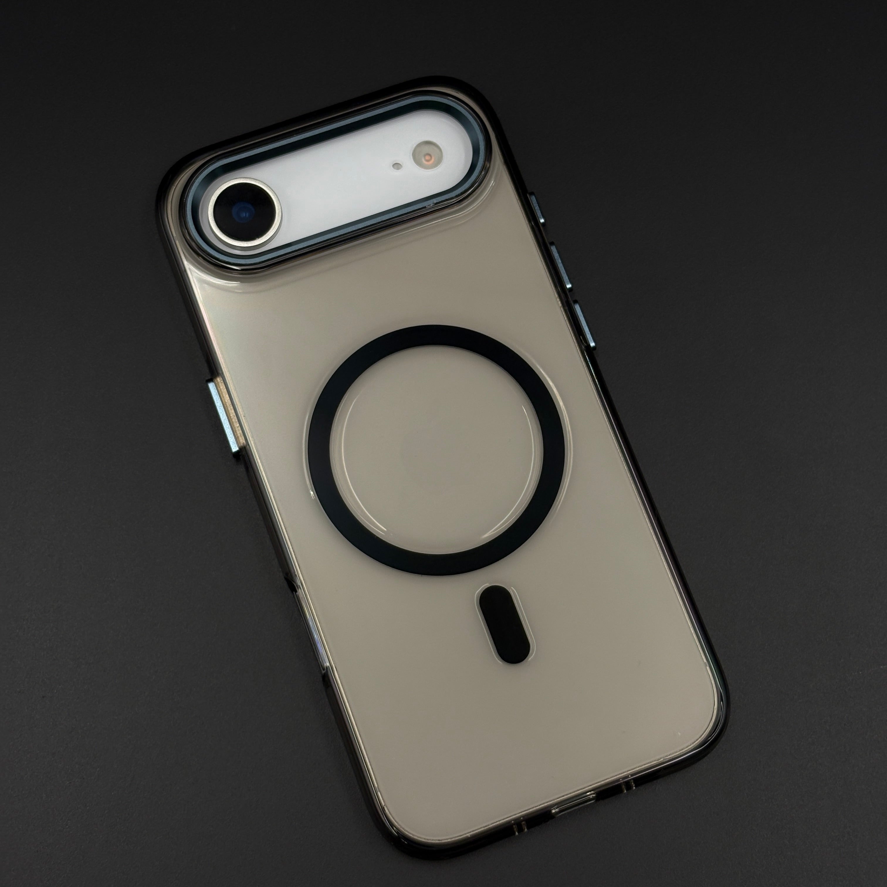 Non Yellowing Clear MagSafe Phone Case Cover Metal Camera Bump for iPhone 17 Air | Scratch-Resistant Hybrid