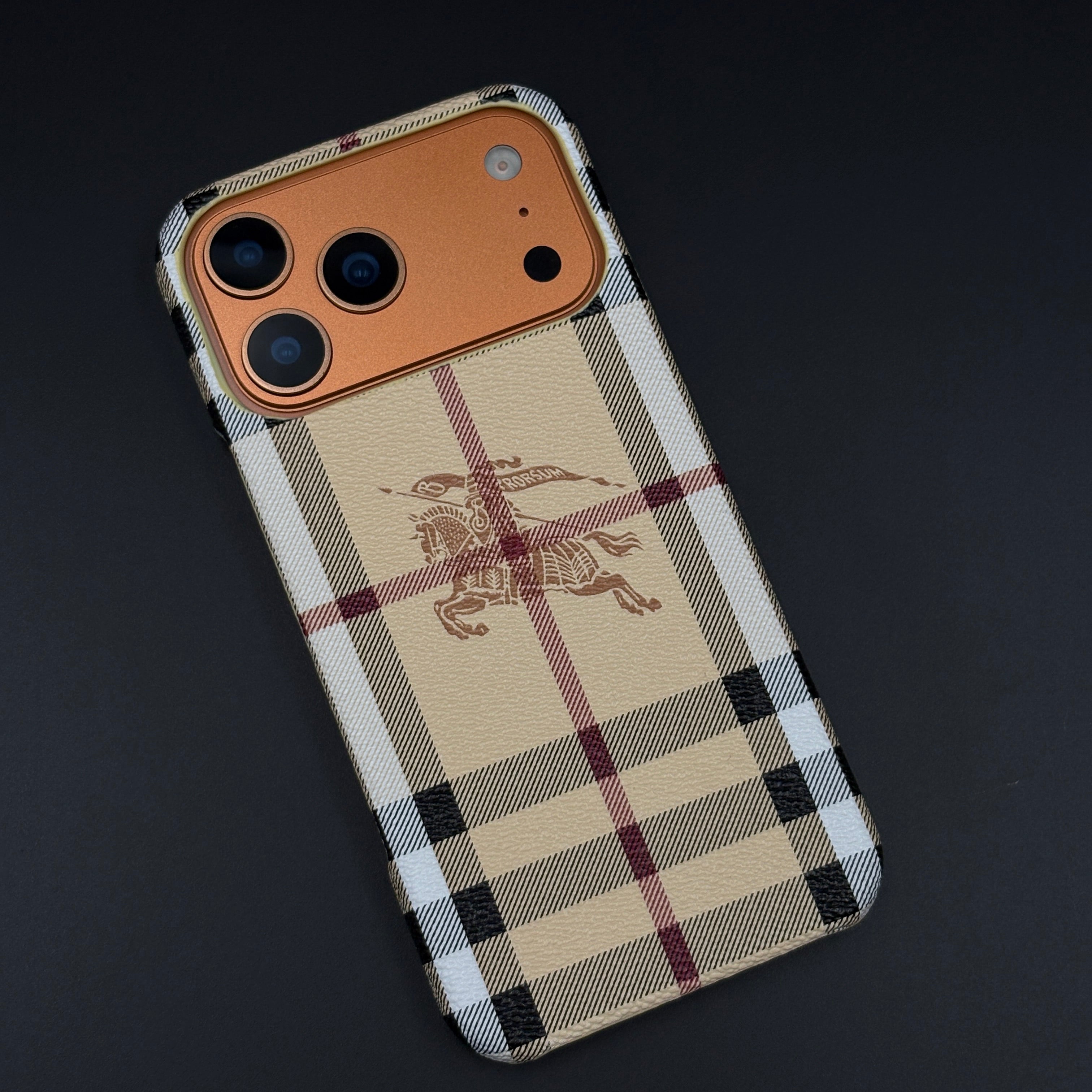 BBRY Fashion PU Leather Case for iPhone 17 Series | Luxury Designer Protective Cover