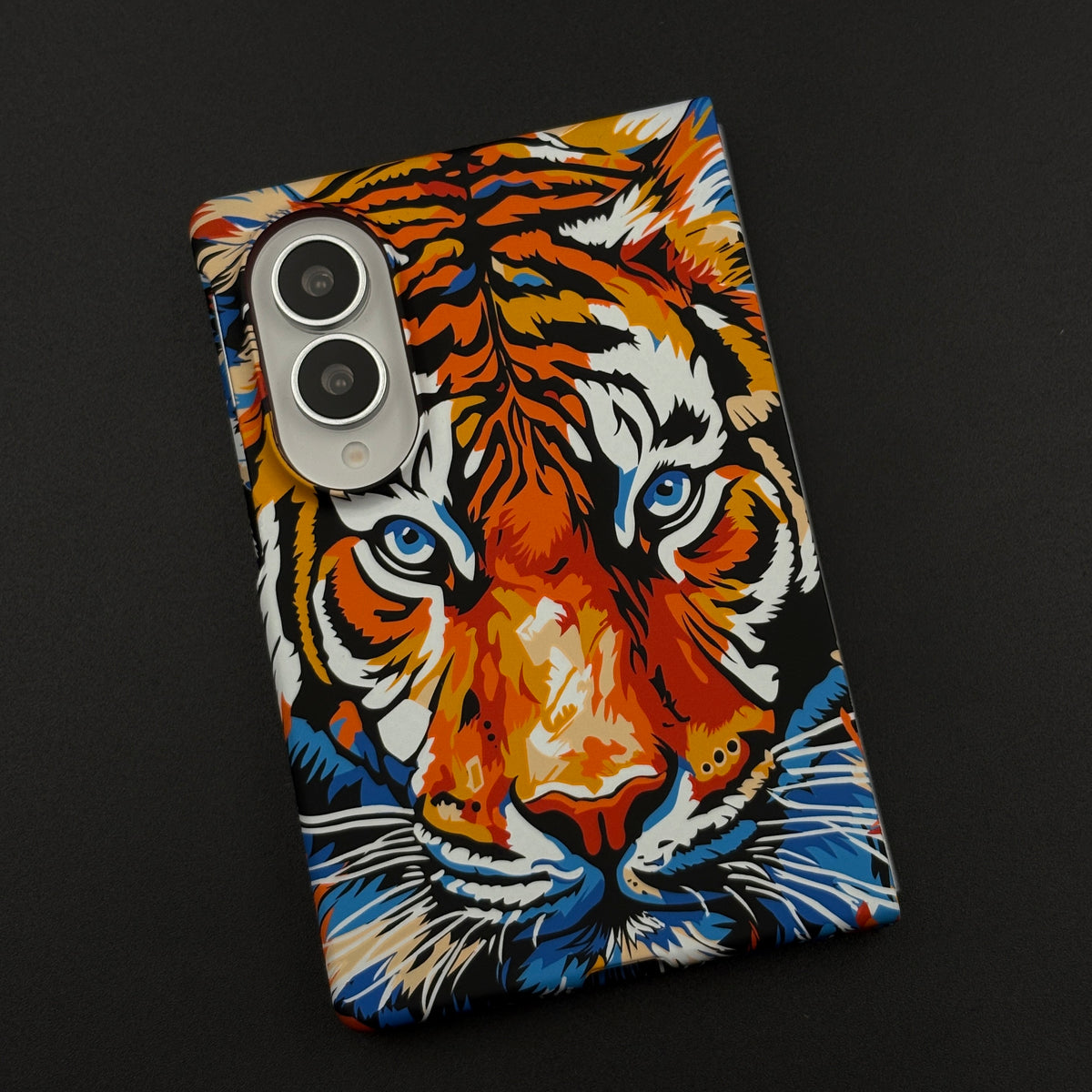 Tiger Premium Slim Case for Samsung Galaxy Z Fold 8 | Rare Aramid Texture Finish | Real Carbon Fibre Feel | Hidden MagSafe