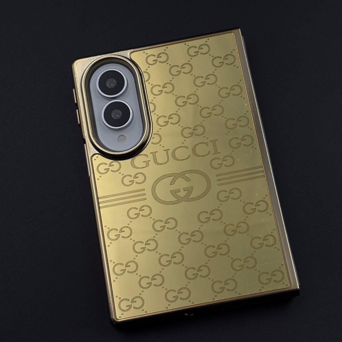 Handcrafted 24K Gold-Plated Case for Samsung Galaxy Z Fold 8