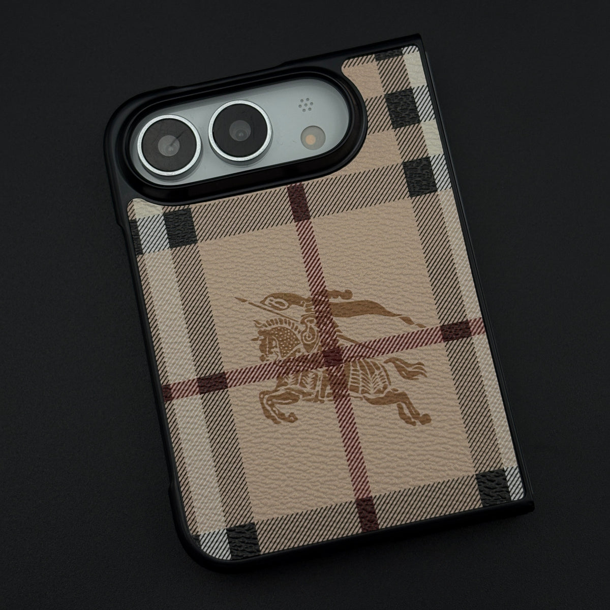 BBRY Fashion PU Leather Case for Apple iPhone Duo | Luxury Designer Protective Cover
