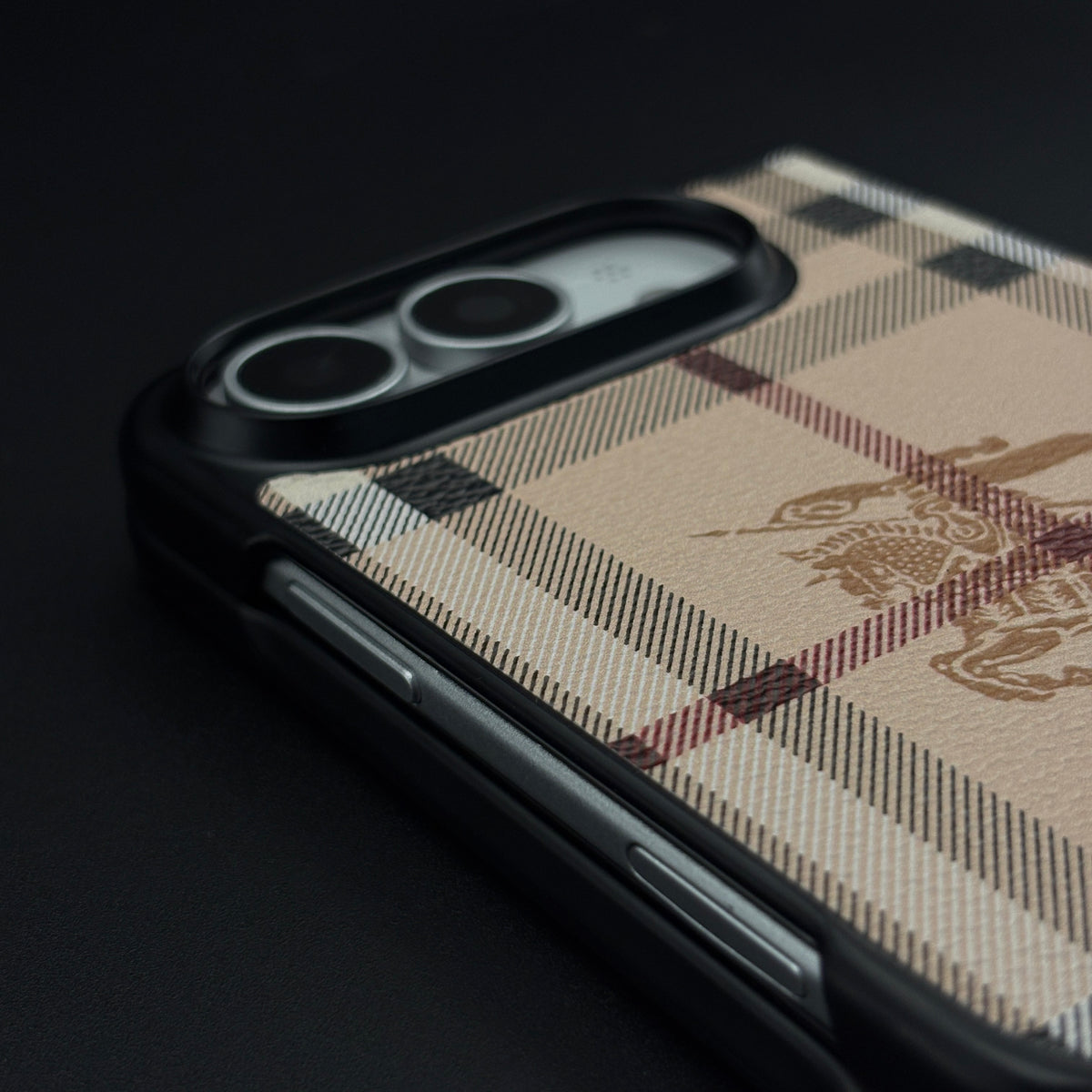 BBRY Fashion PU Leather Case for Apple iPhone Duo | Luxury Designer Protective Cover