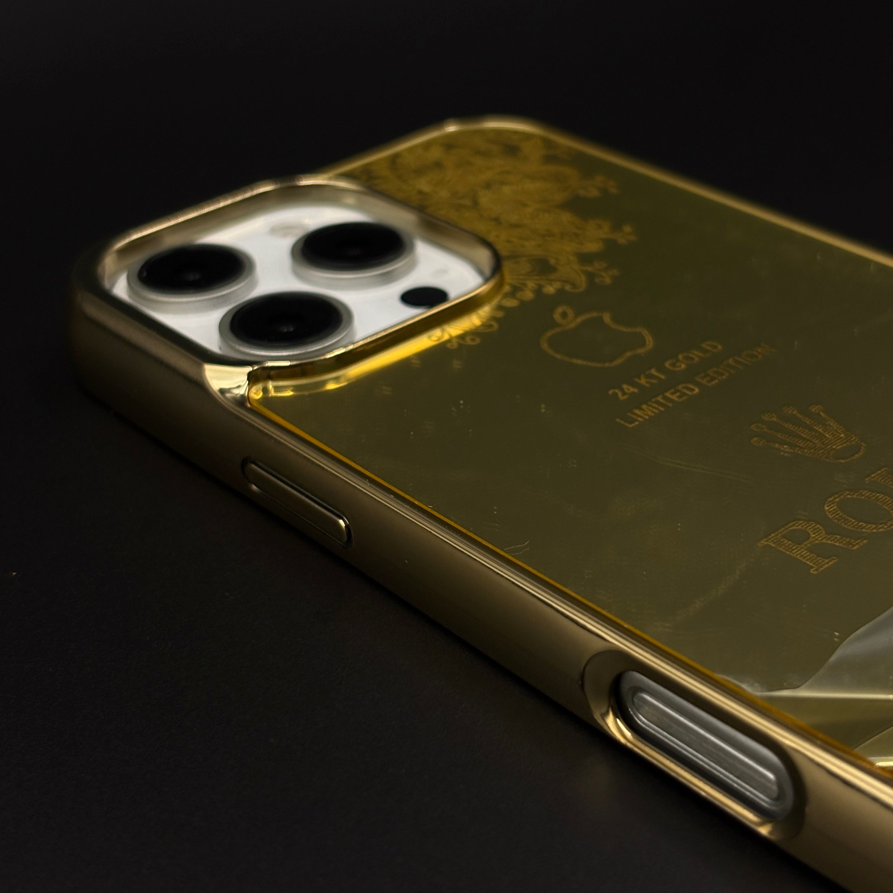 Handcrafted 24K Gold Plated Luxury Watch Brand Case for iPhone Series | Luxury Limited Edition Cover