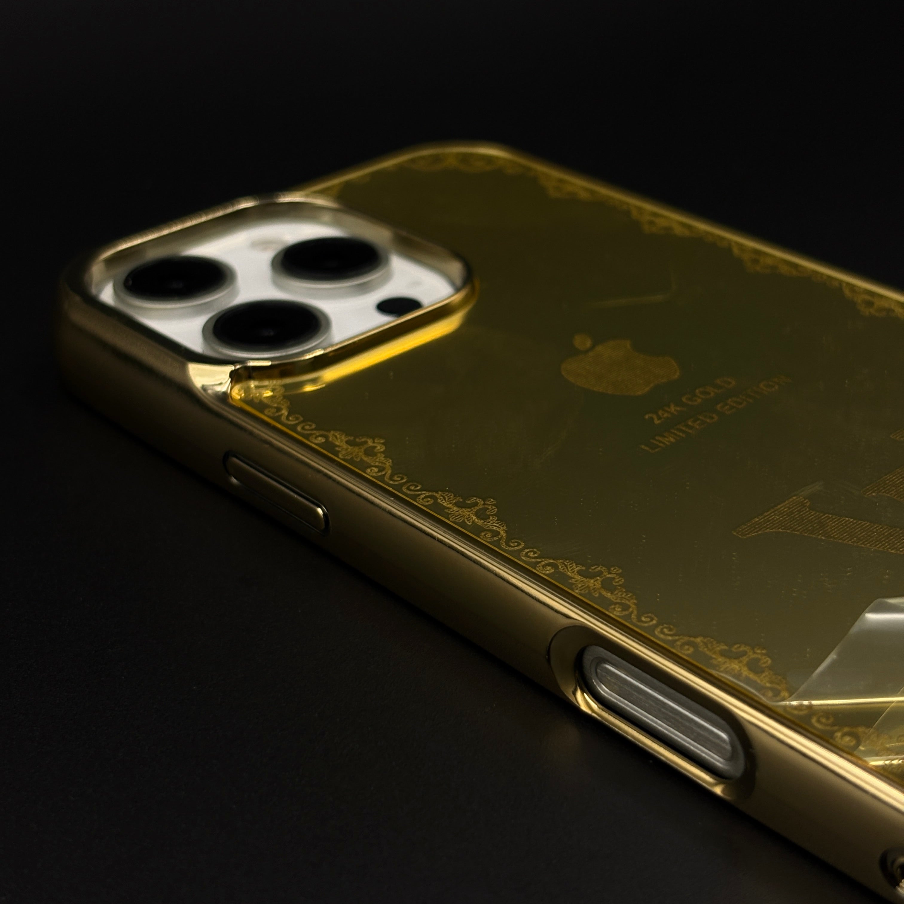 Handcrafted 24K Gold Plated Luxury Fashion Brand Case for iPhone Series | Luxury Limited Edition Cover