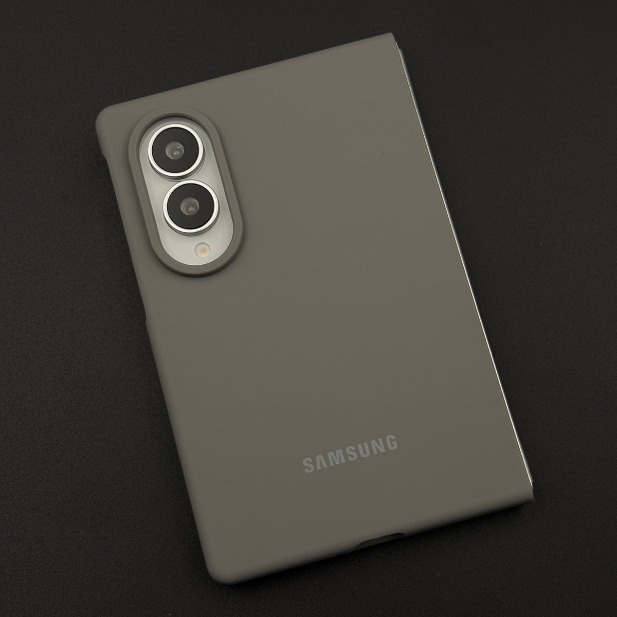 Silicone Case with Silk Feel for Samsung Galaxy Z Fold 8 | Velvet Inner Lining
