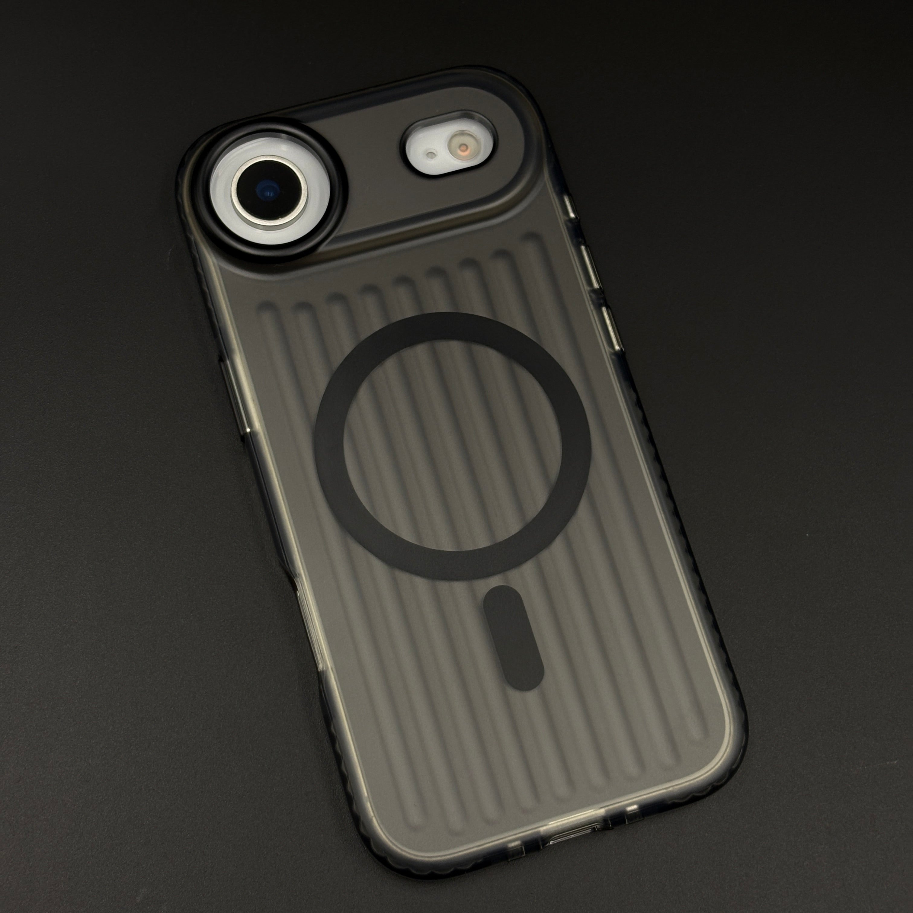 Ridge MagSafe Designer Mobile Case Cover for iPhone 17 Air | Modern Minimalist Groove Series with Camera Protection