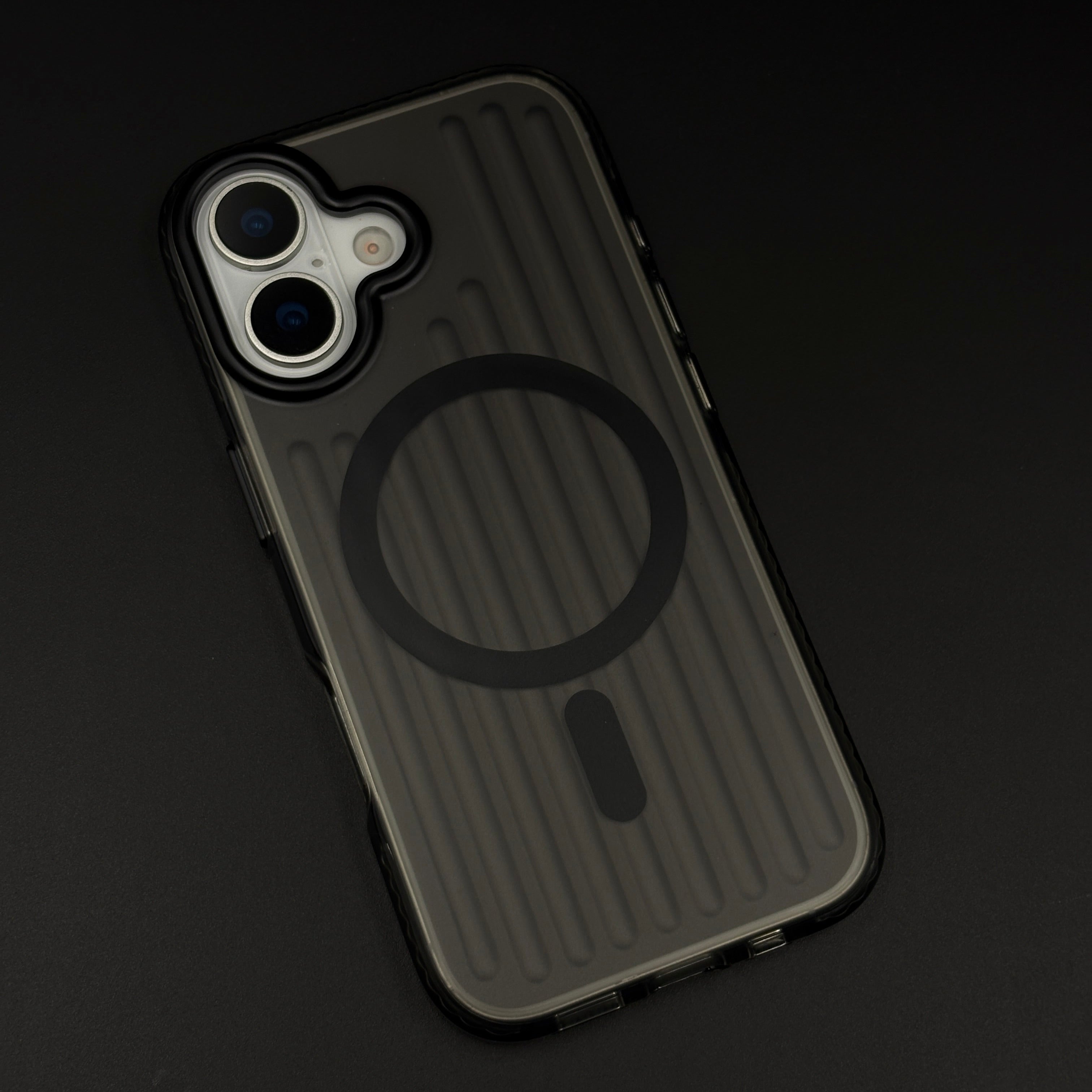 Ridge MagSafe Designer Mobile Case Cover for iPhone 17 | Modern Minimalist Groove Series with Camera Protection