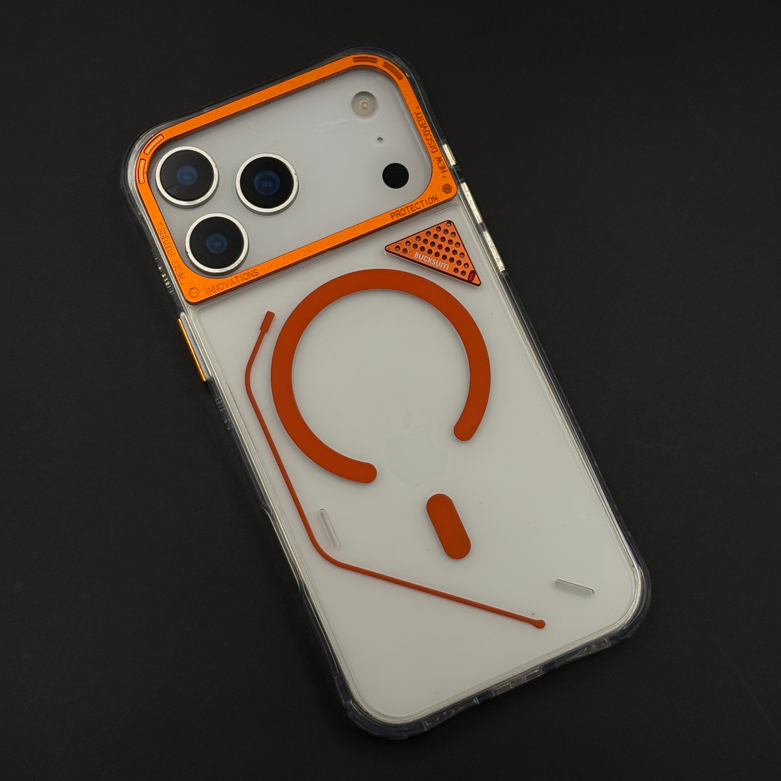 Non Yellow Clear Magnetic Magsafe Case for iPhone 17 Series