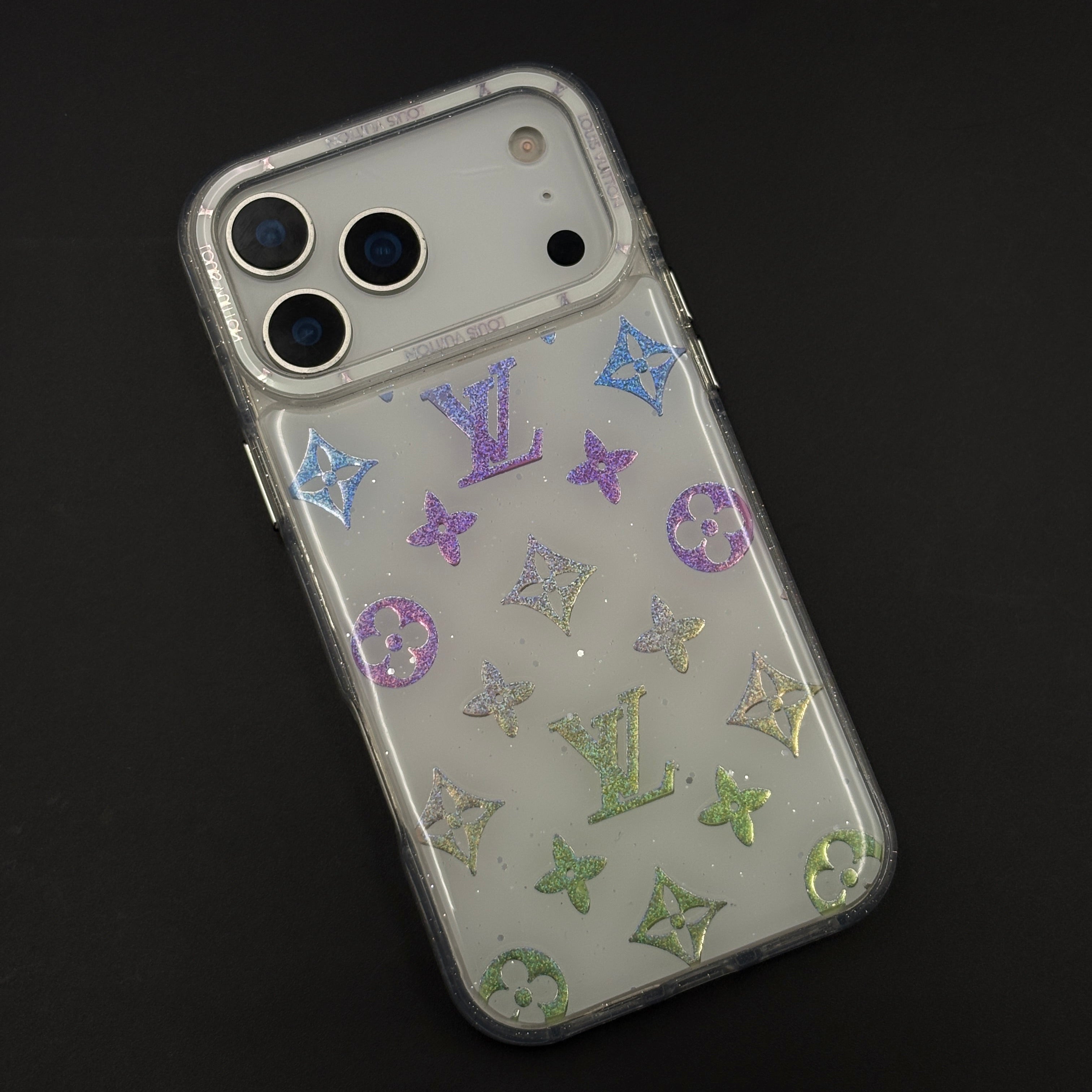 Luxury Fashion Brand Rainbow Pattern Case for iPhone 17 Series