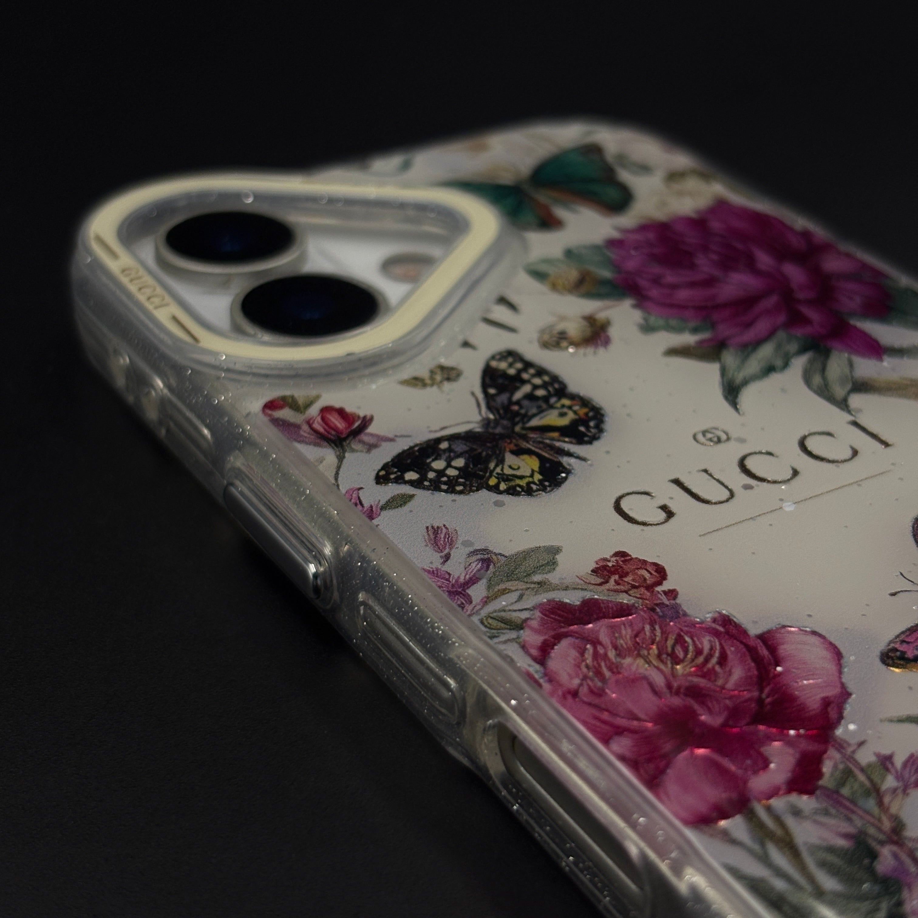 Floral Luxury Brand GG Case for iPhone 17