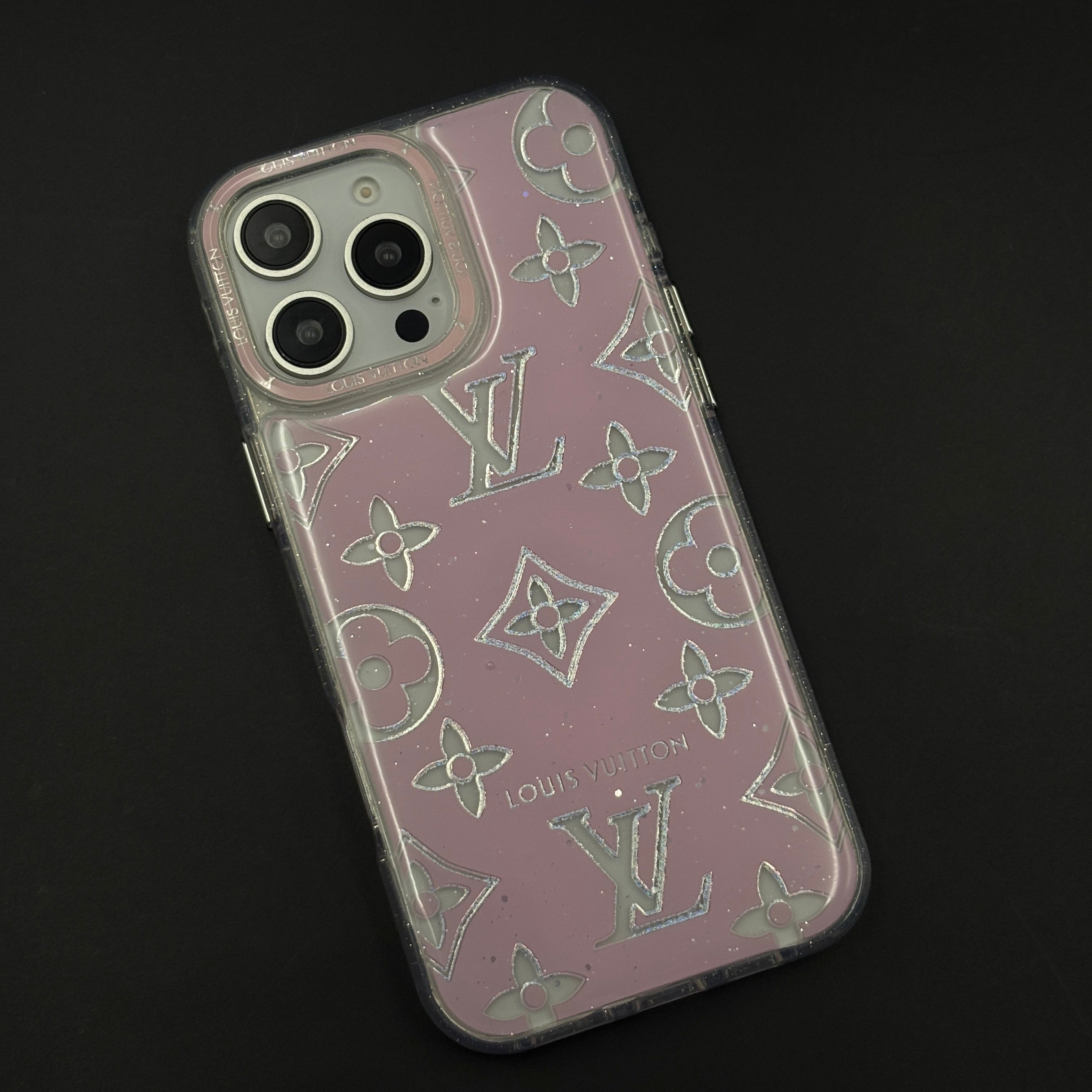 Luxury Fashion Brand Pink Statement Case for iPhone 16 Pro Max