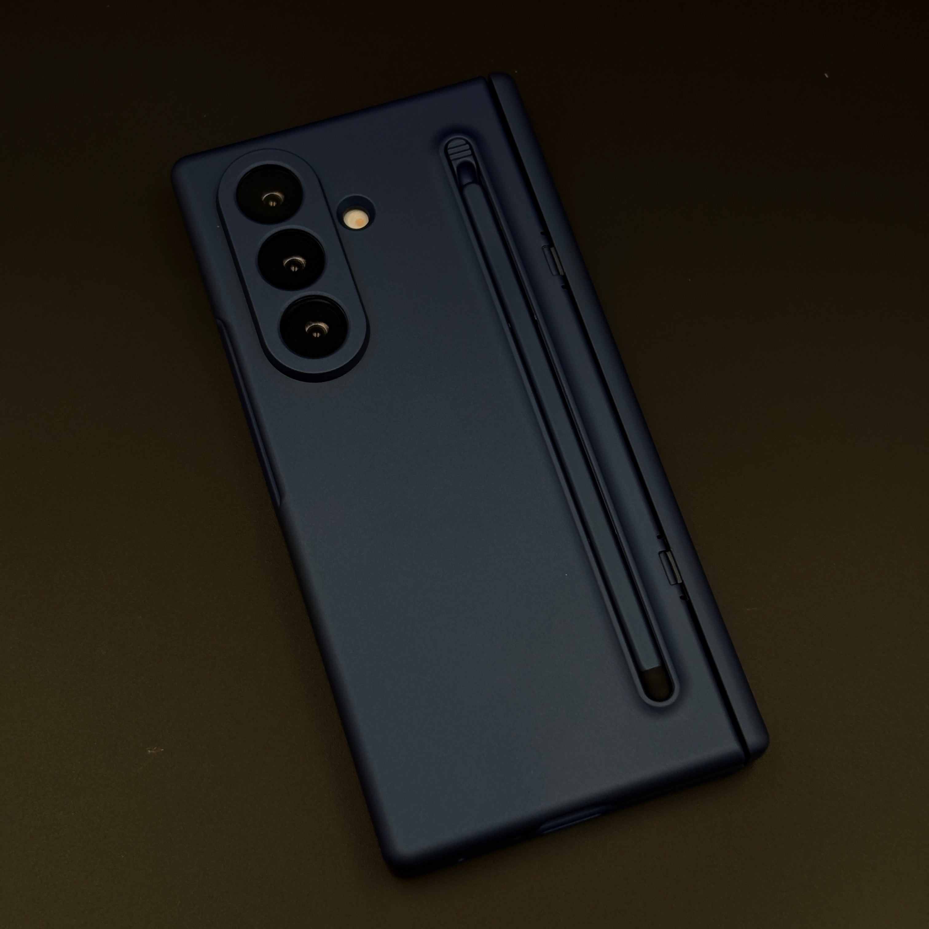 Ultra Slim Pen Case for Samsung Galaxy Z Fold 6 | Soft Matte Finish | Hinge Protection Stand