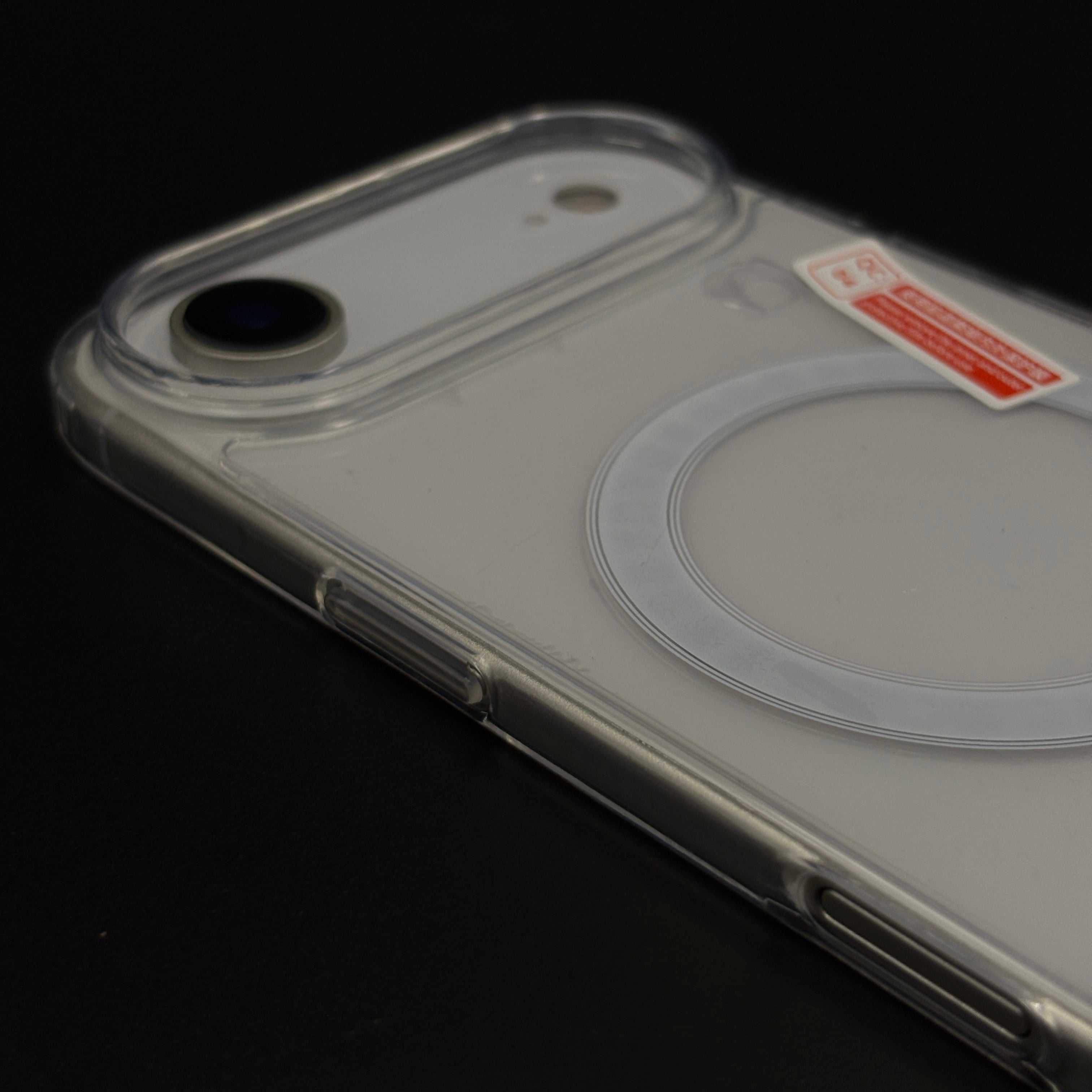 SPGN Anti-Yellow MagSafe Transparent Case for iPhone 17 Air | Crystal Clear Shockproof Cover