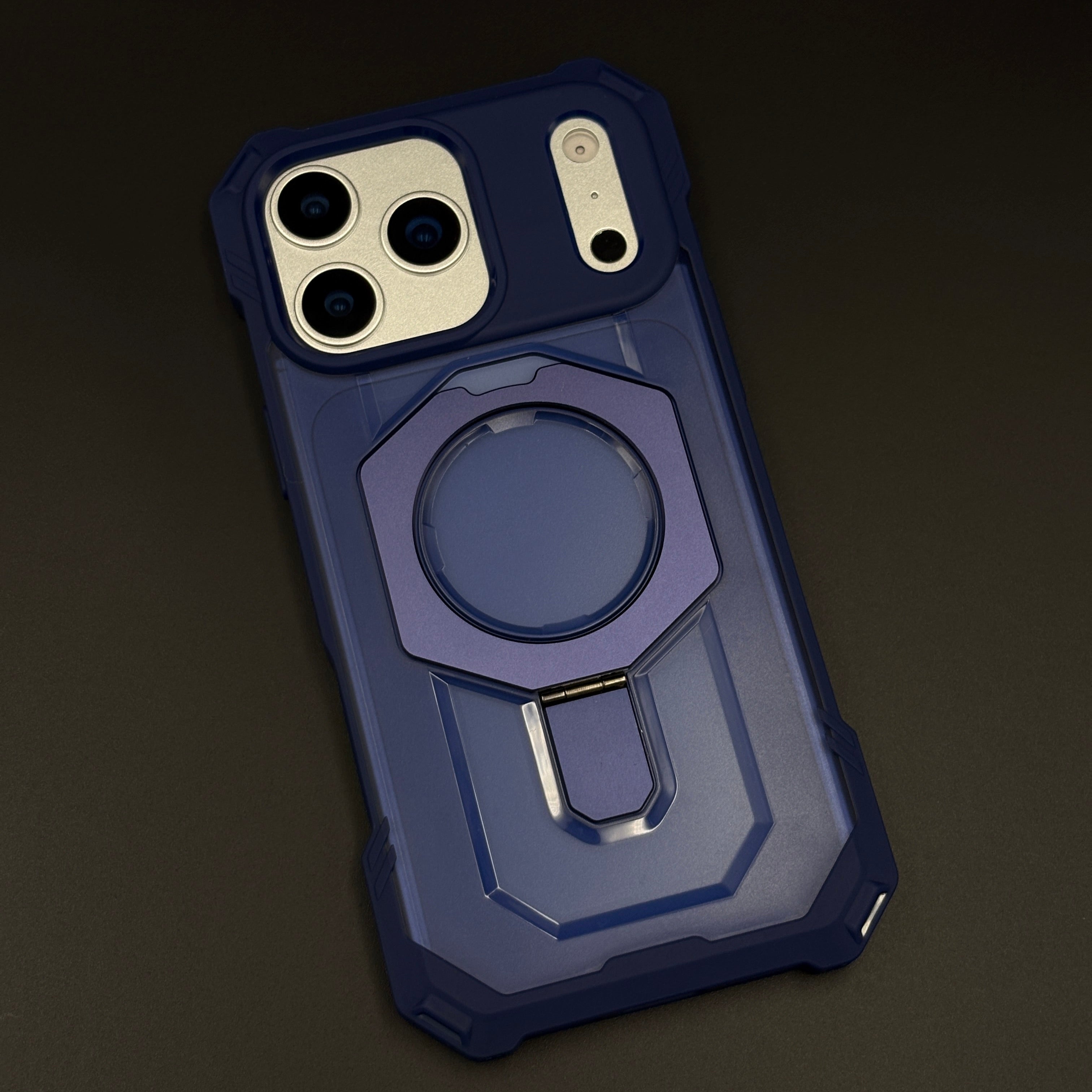 Rugged Magnetic Ring Stand Case for iPhone 17 Series | Shockproof MagSafe-Compatible Cover